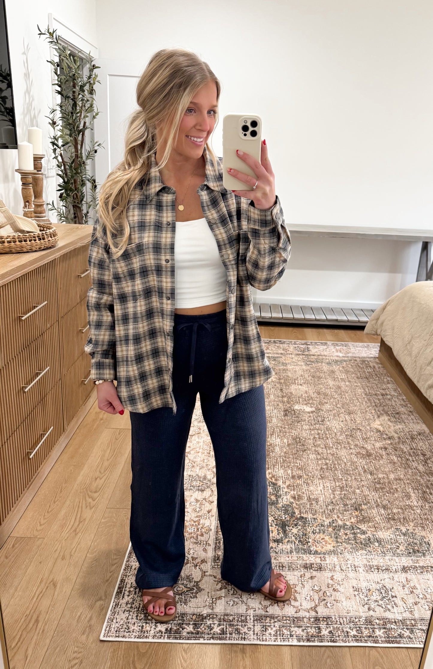 Iced Out Plaid Flannel