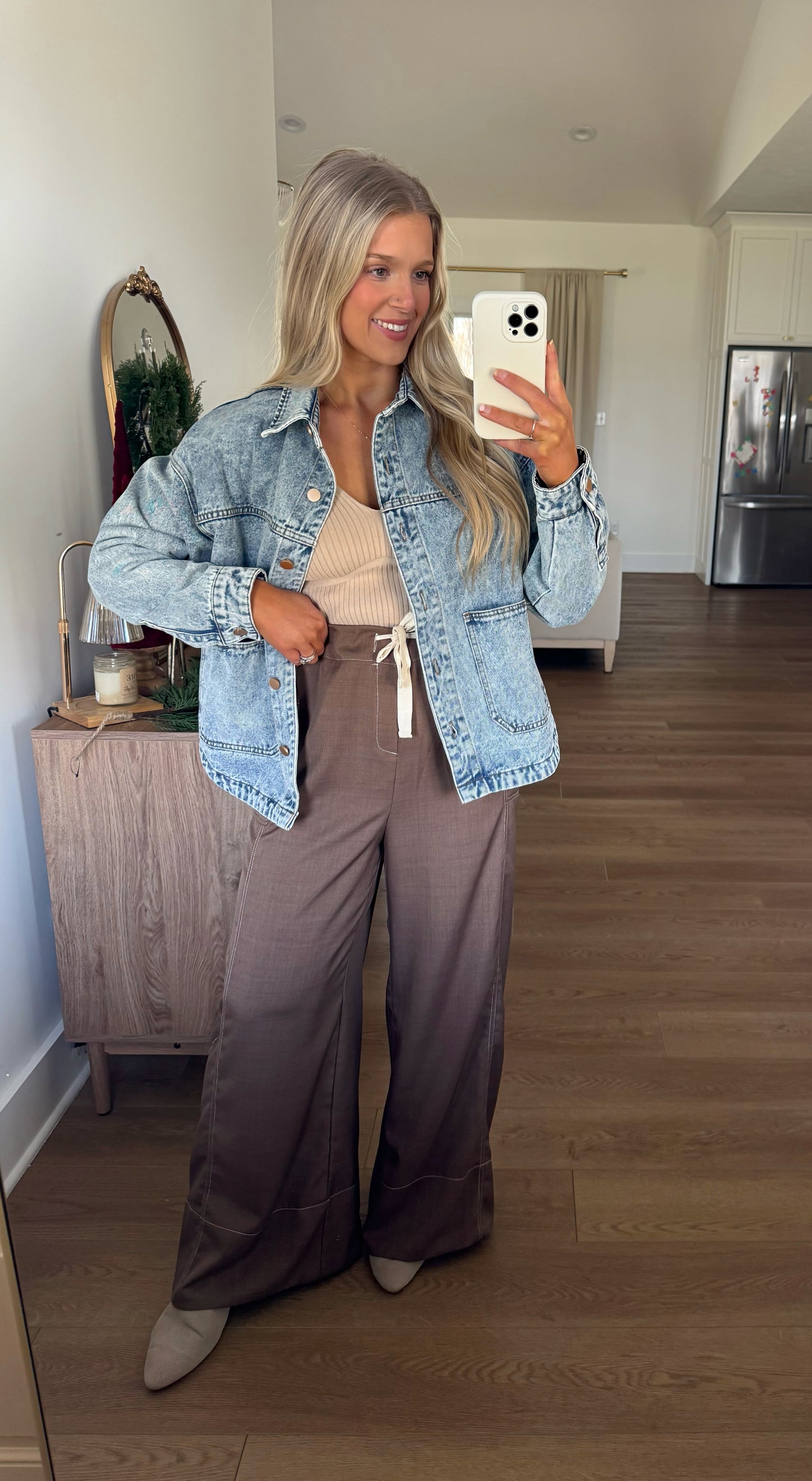 Wide Leg Pants - Mocha