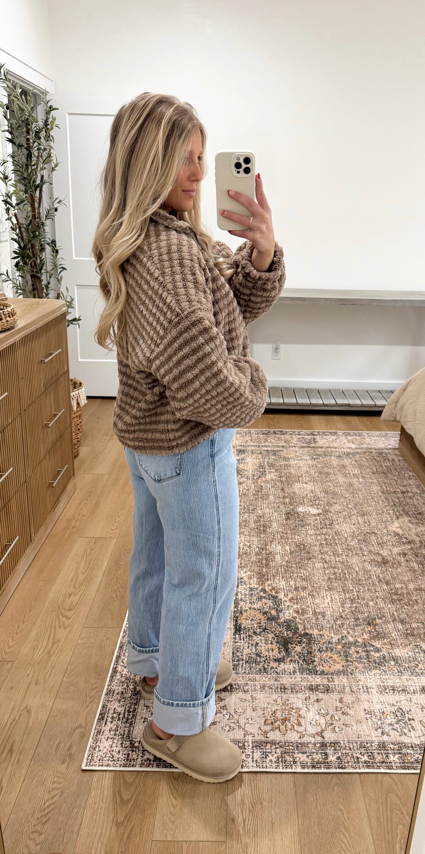 Sherpa Puffer Jacket