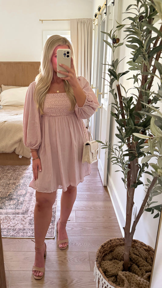 Annamarie Dress - Blush
