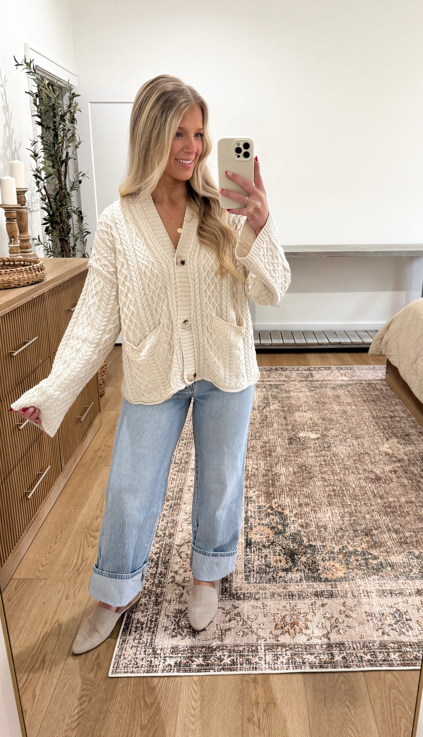 Cable Knit Cardigan