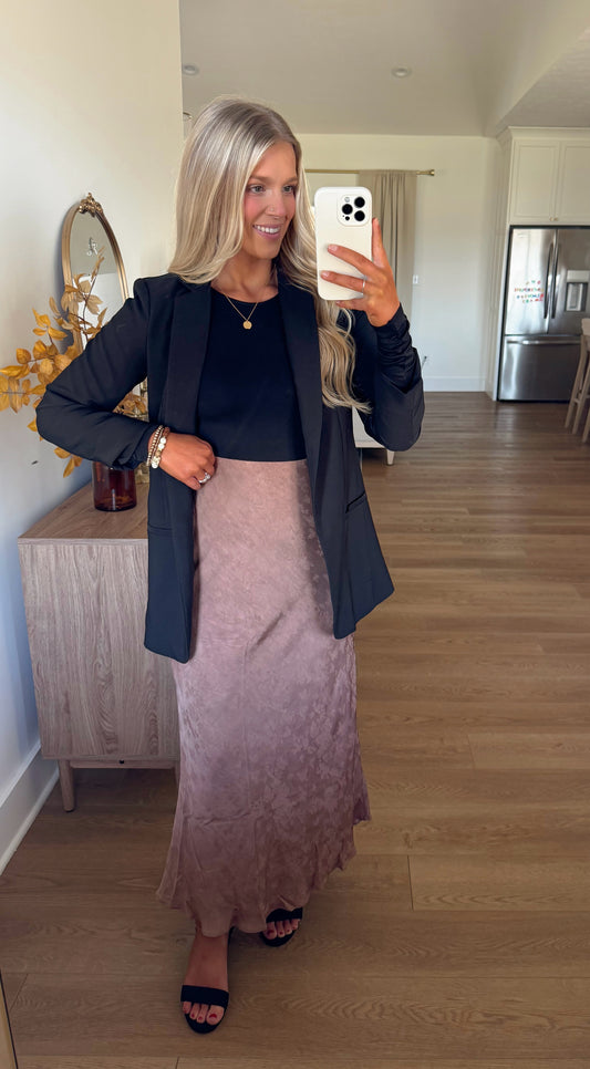 Seamless Crewneck Long Sleeve - Black