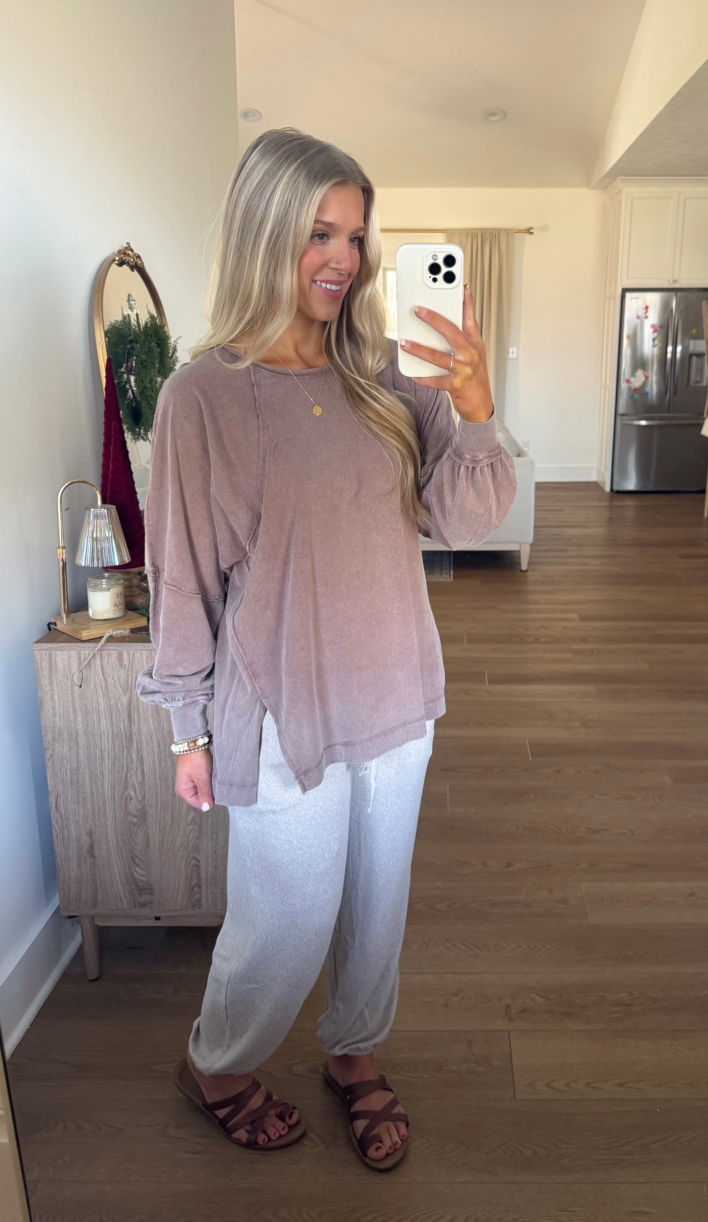 Tatum Long Sleeve - Chestnut