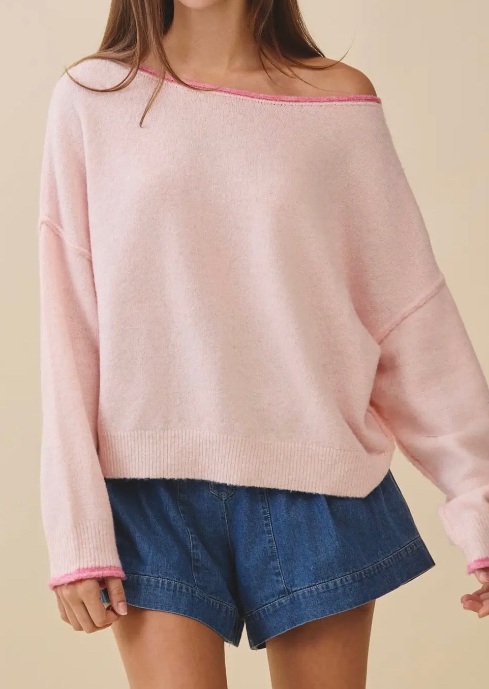 Pink Sweater
