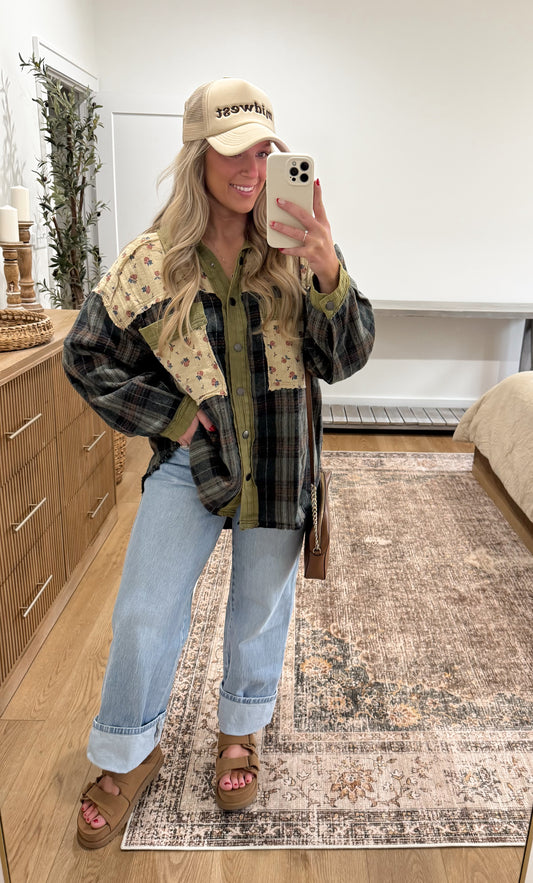Pretty In POL Vintage Flannel