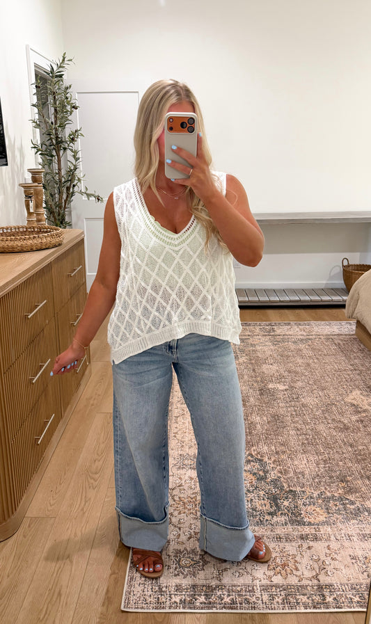 Shoreline Cover Up - Off White ONE SIZE