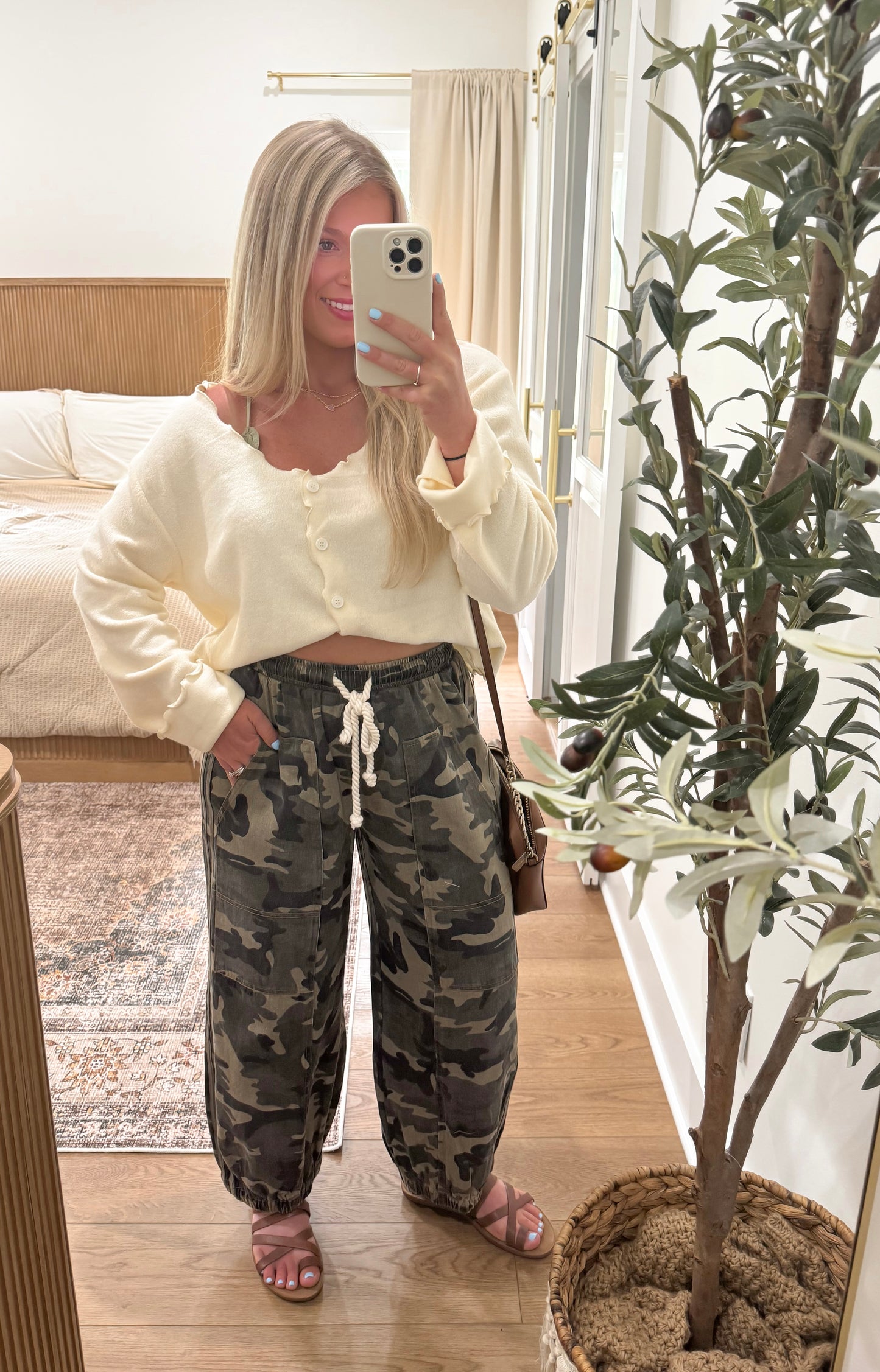 Camo Barrel Pants