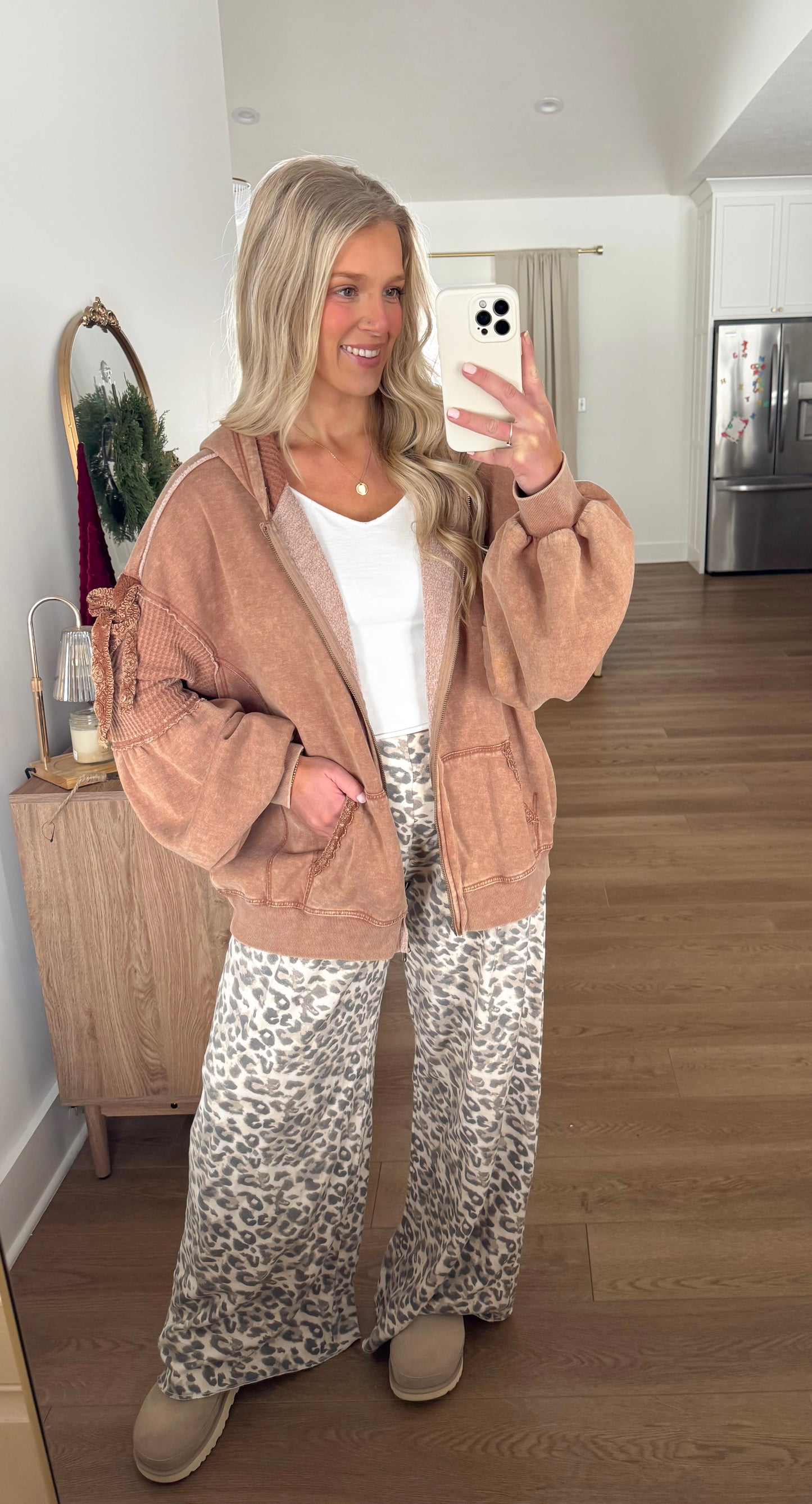 Where The Comfort Is Jacket - Mocha