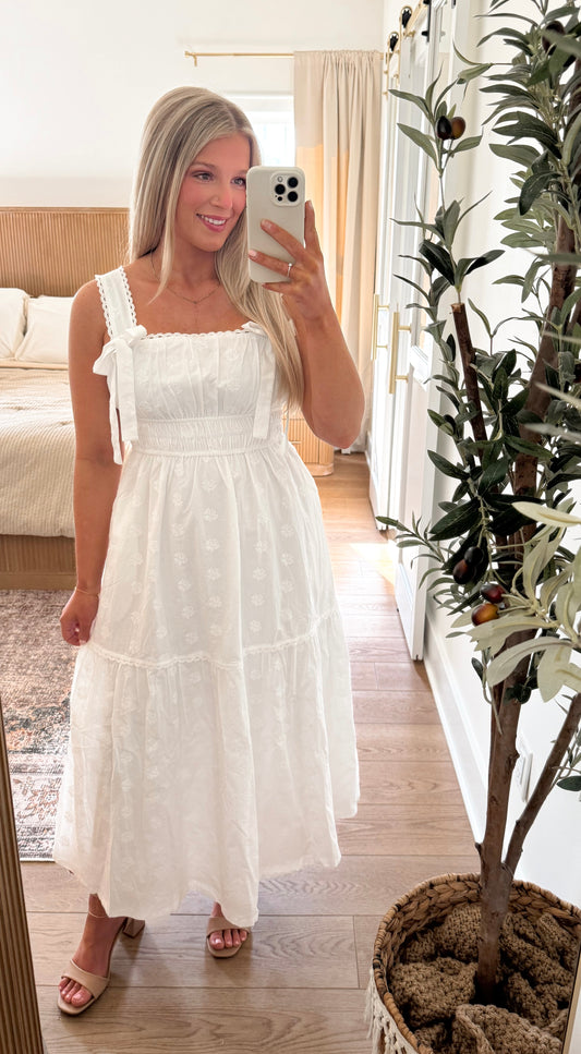 Daydreaming Dress - White
