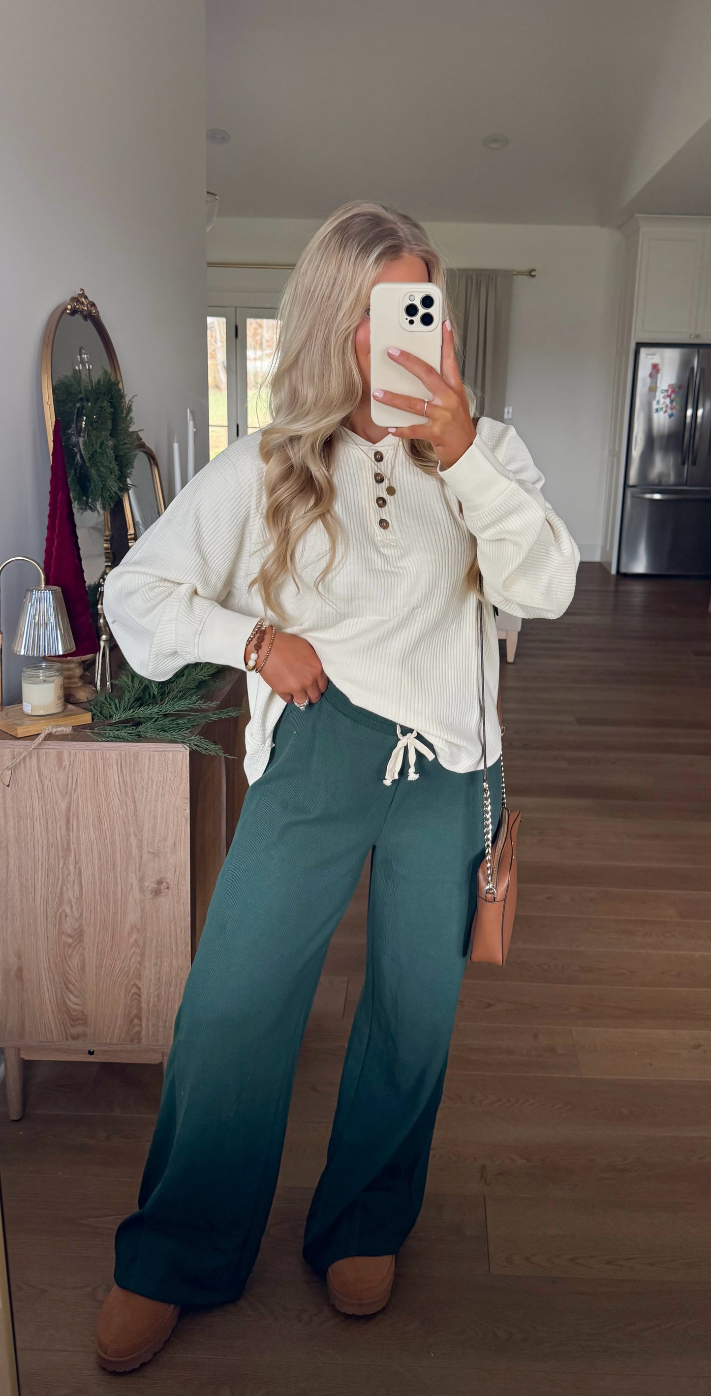 The Everyday Henley - Cream