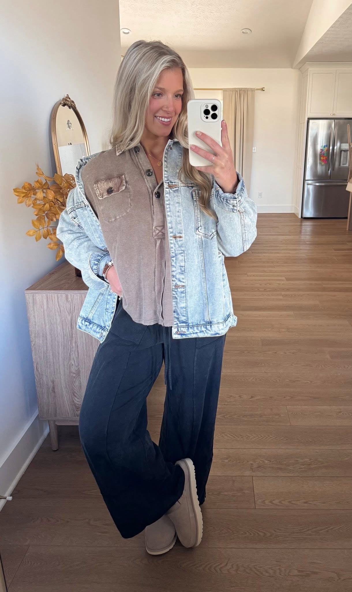 Henley Pullover - Toffee