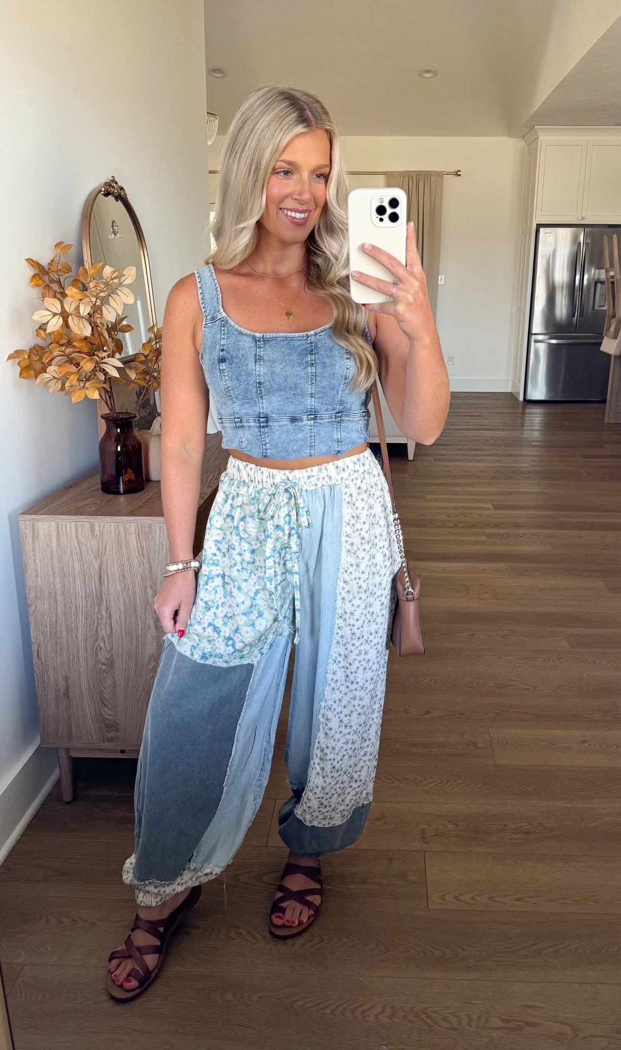 Bloom Patchwork Pants