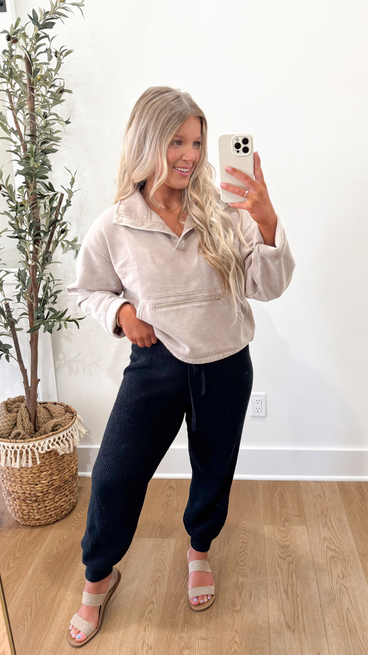 Crewneck - Ash Mocha