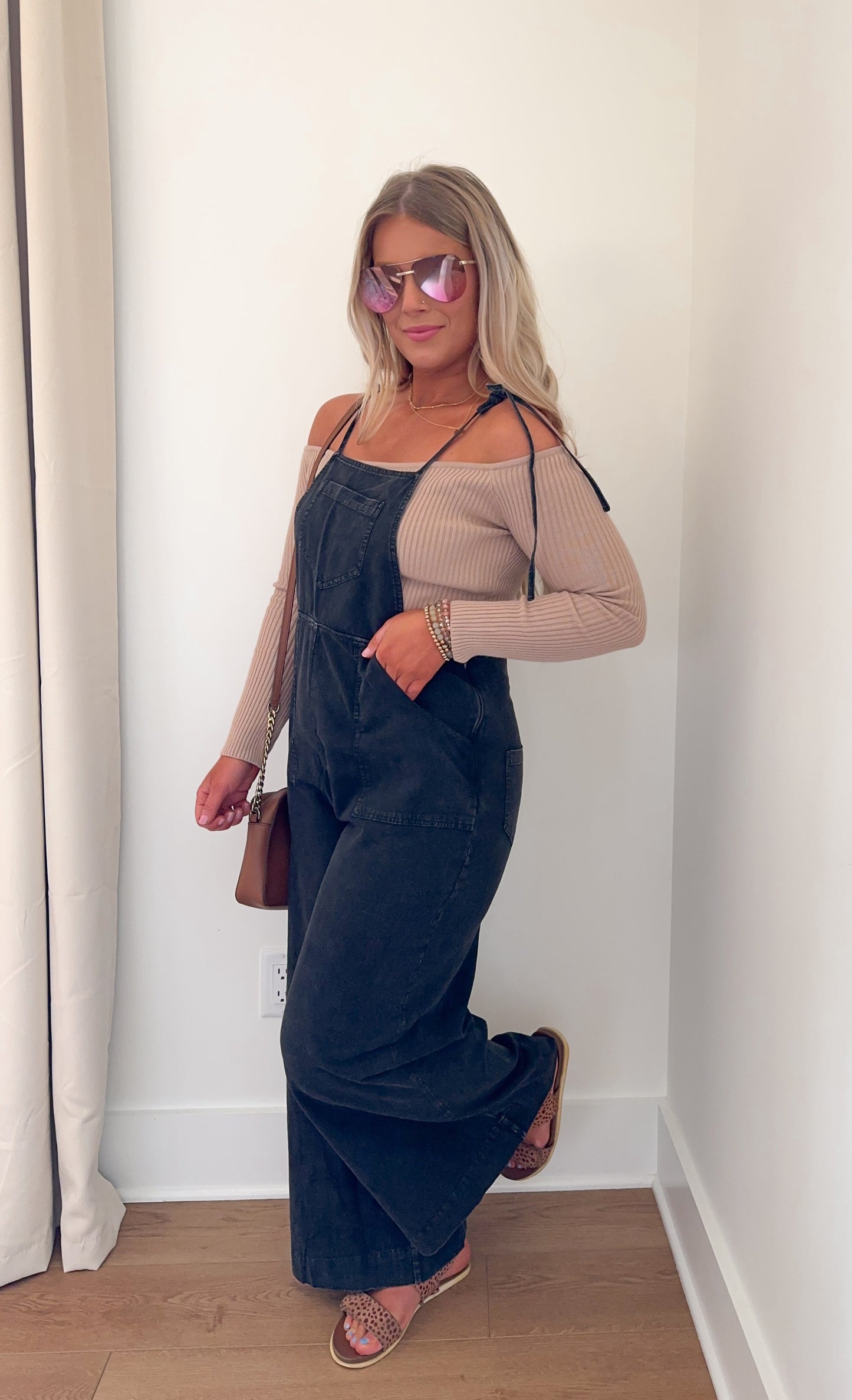 Make It Yours Overalls - Ash Black