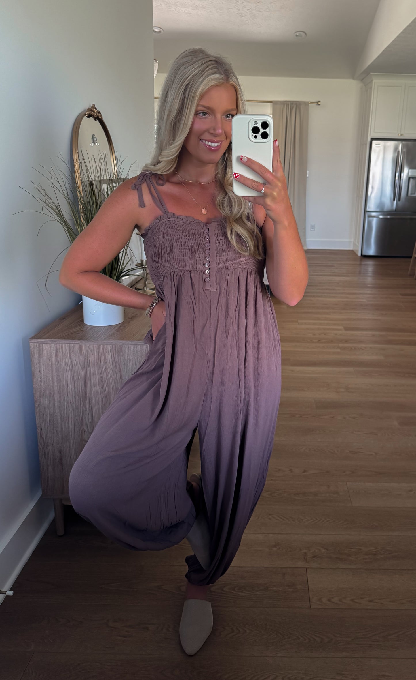 Breezy Jumpsuit - Mocha