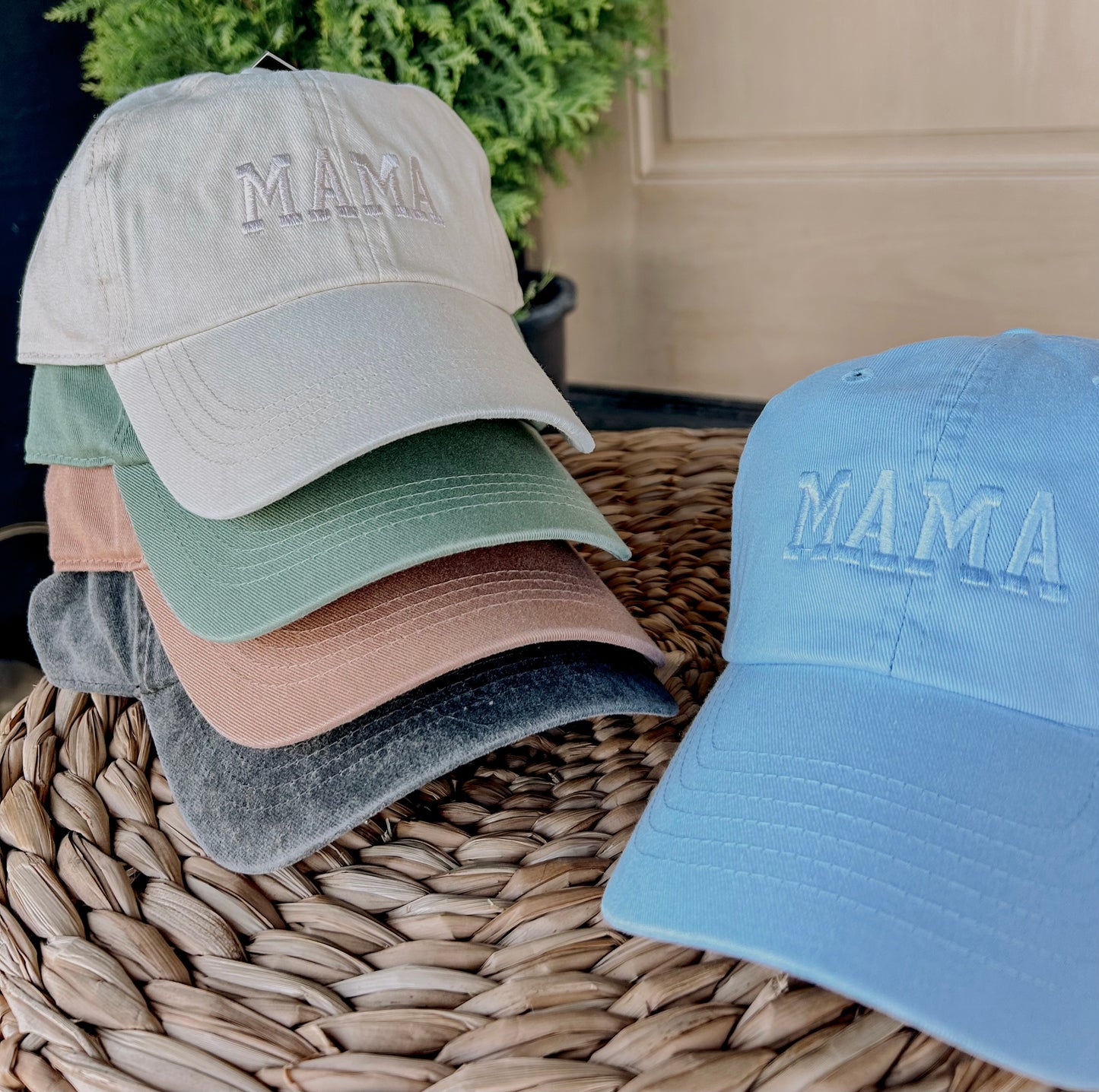 MAMA embroidered baseball cap - Multiple Colors