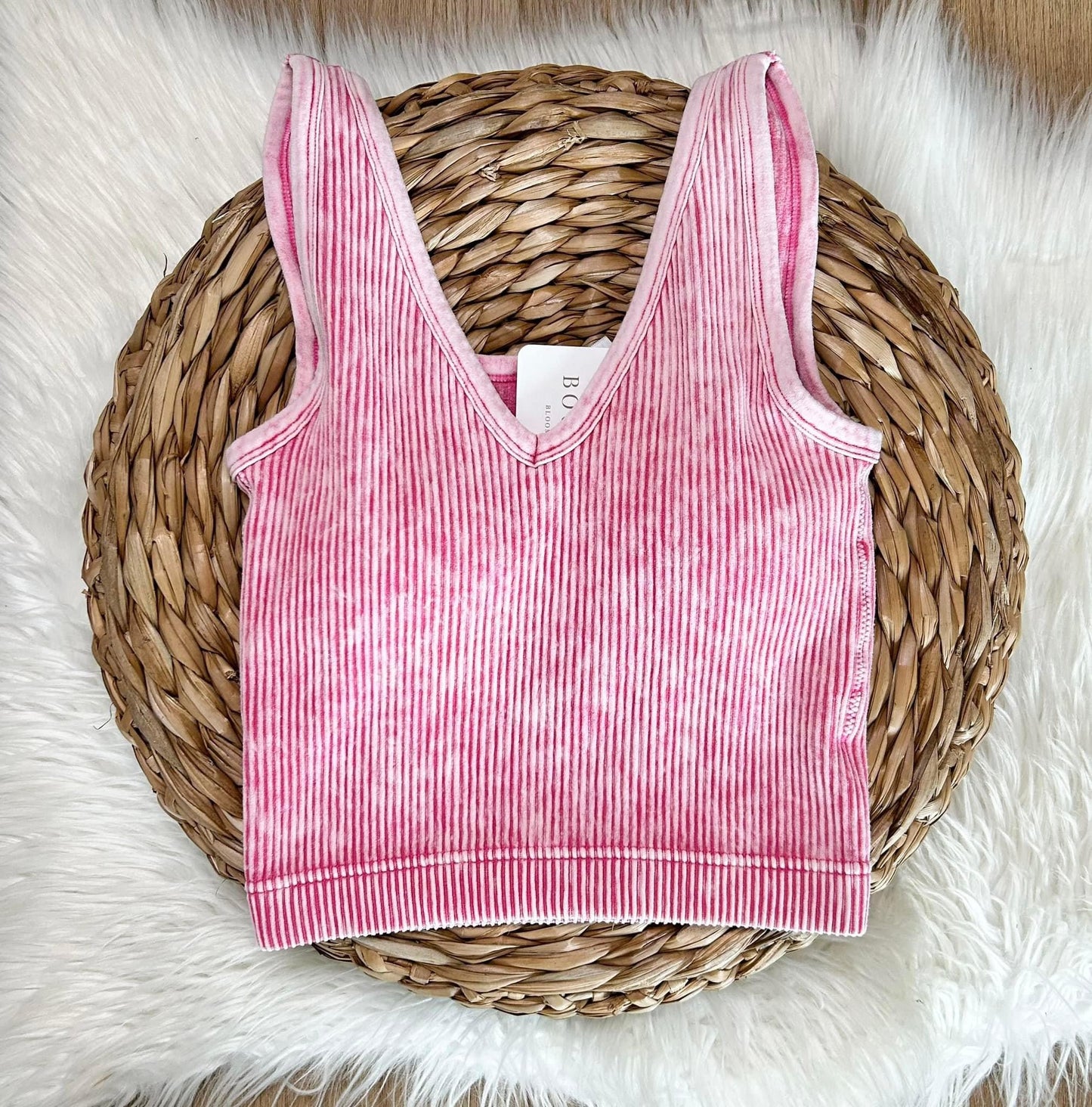 Padded Brami - Washed Pink