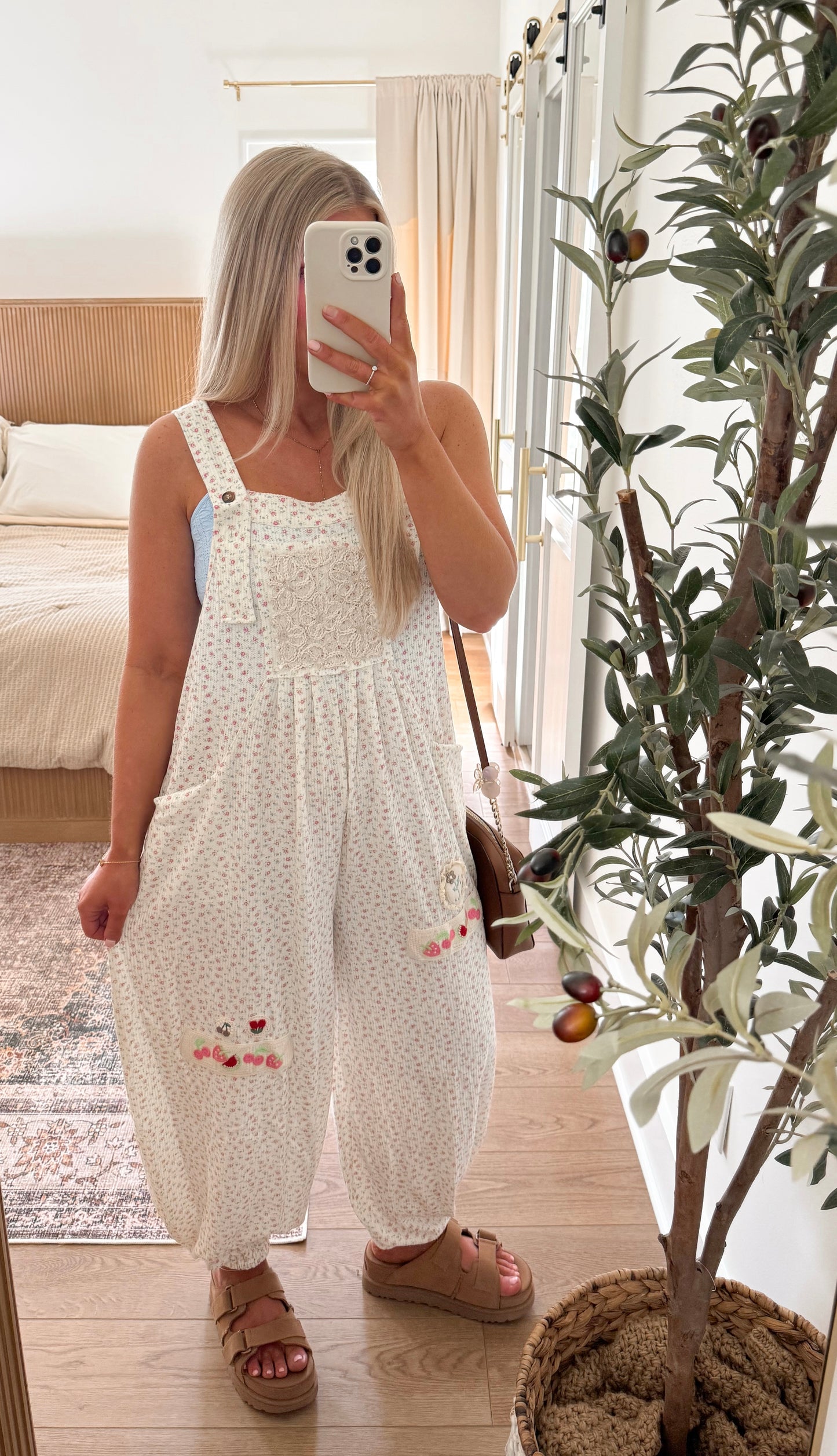 Floral Garden Overalls
