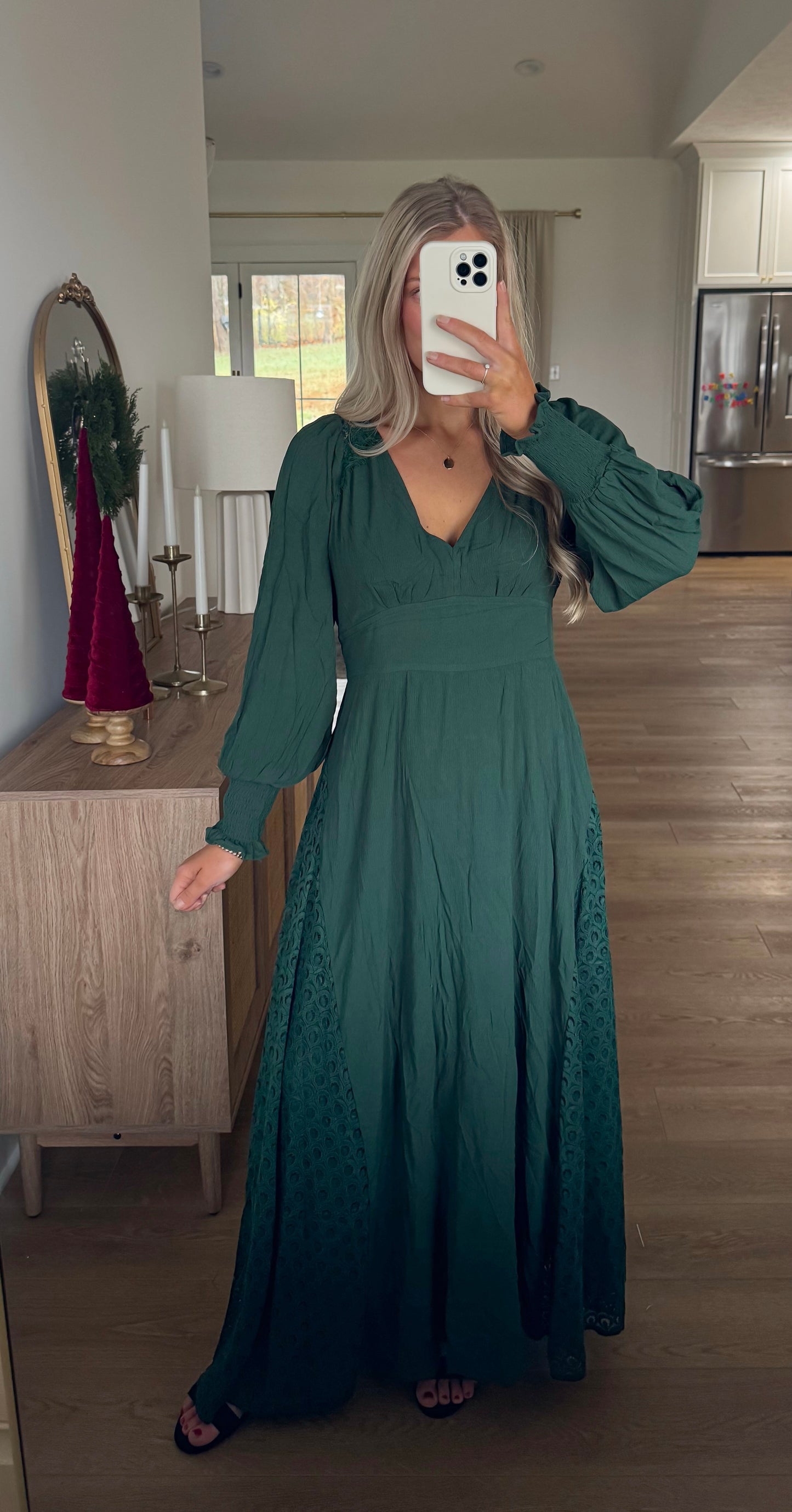 Emerald Maxi Dress