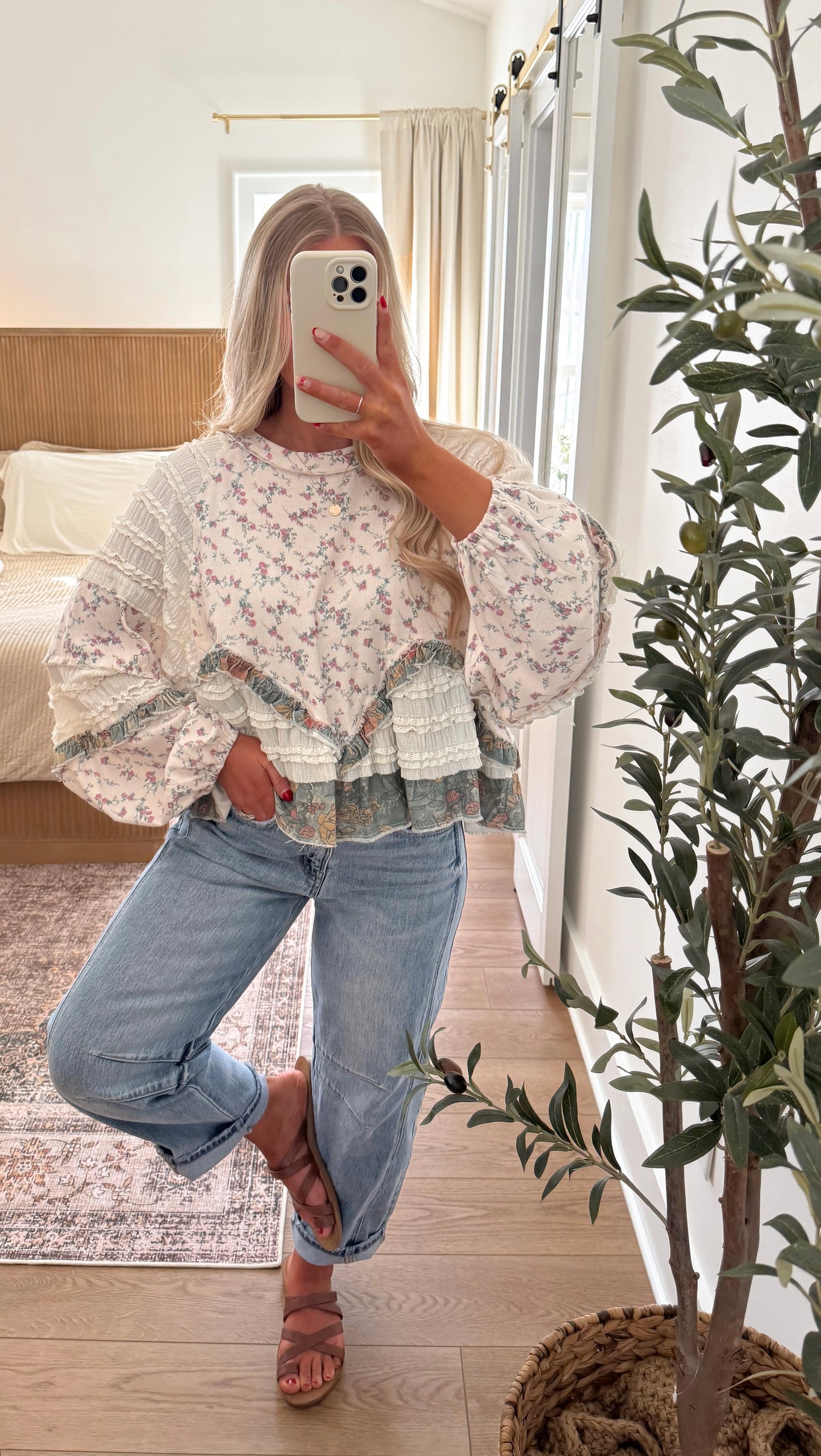 Adaline Floral Top