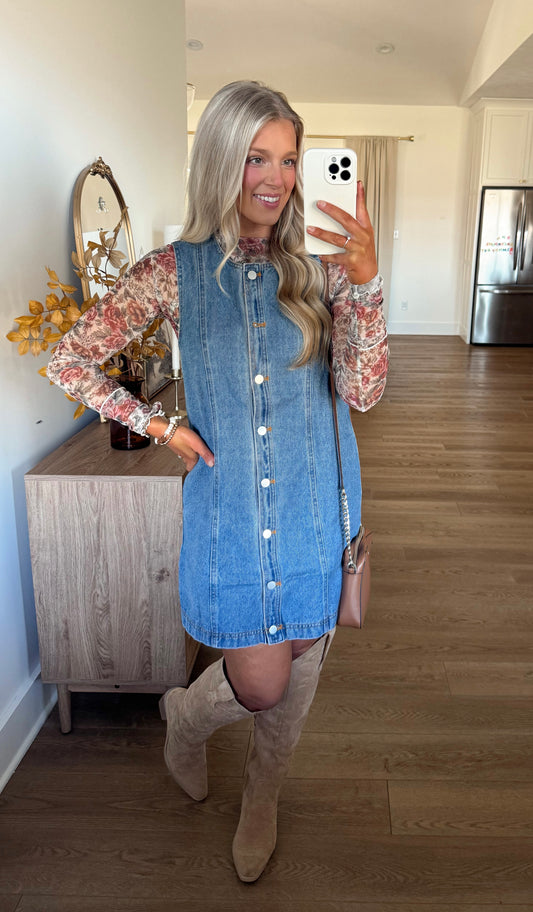 Dallas Denim Dress