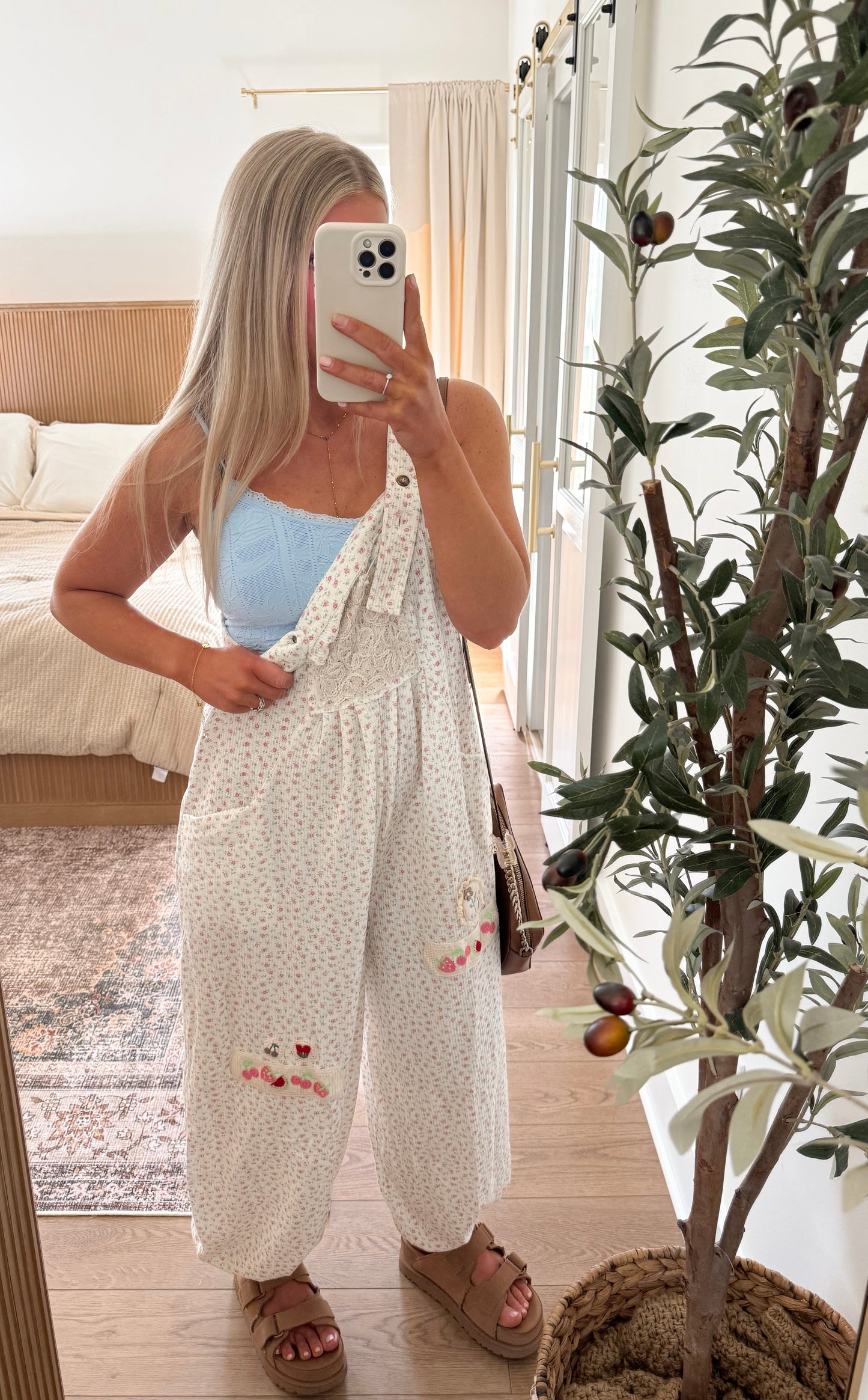 Floral Garden Overalls