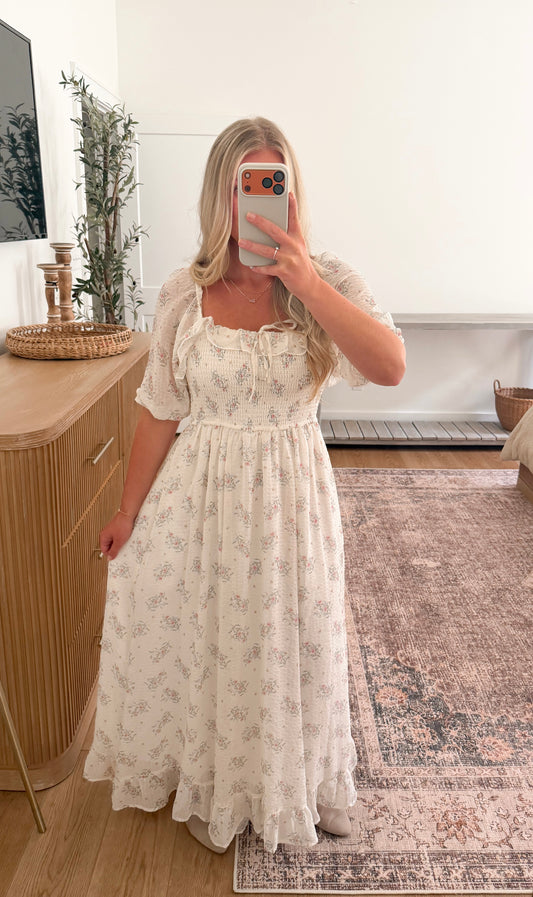 Garden Party Dress - Crème