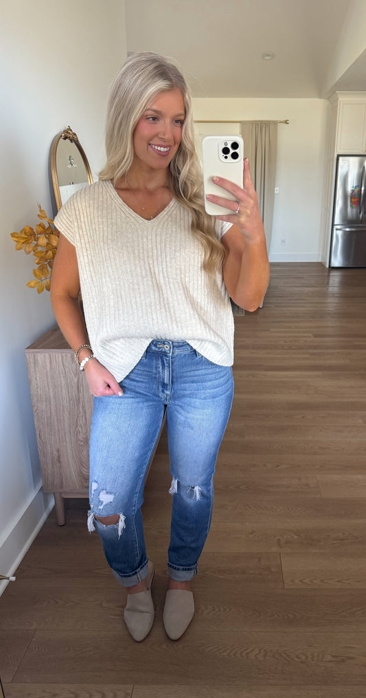 Sweater Vest - Oatmeal