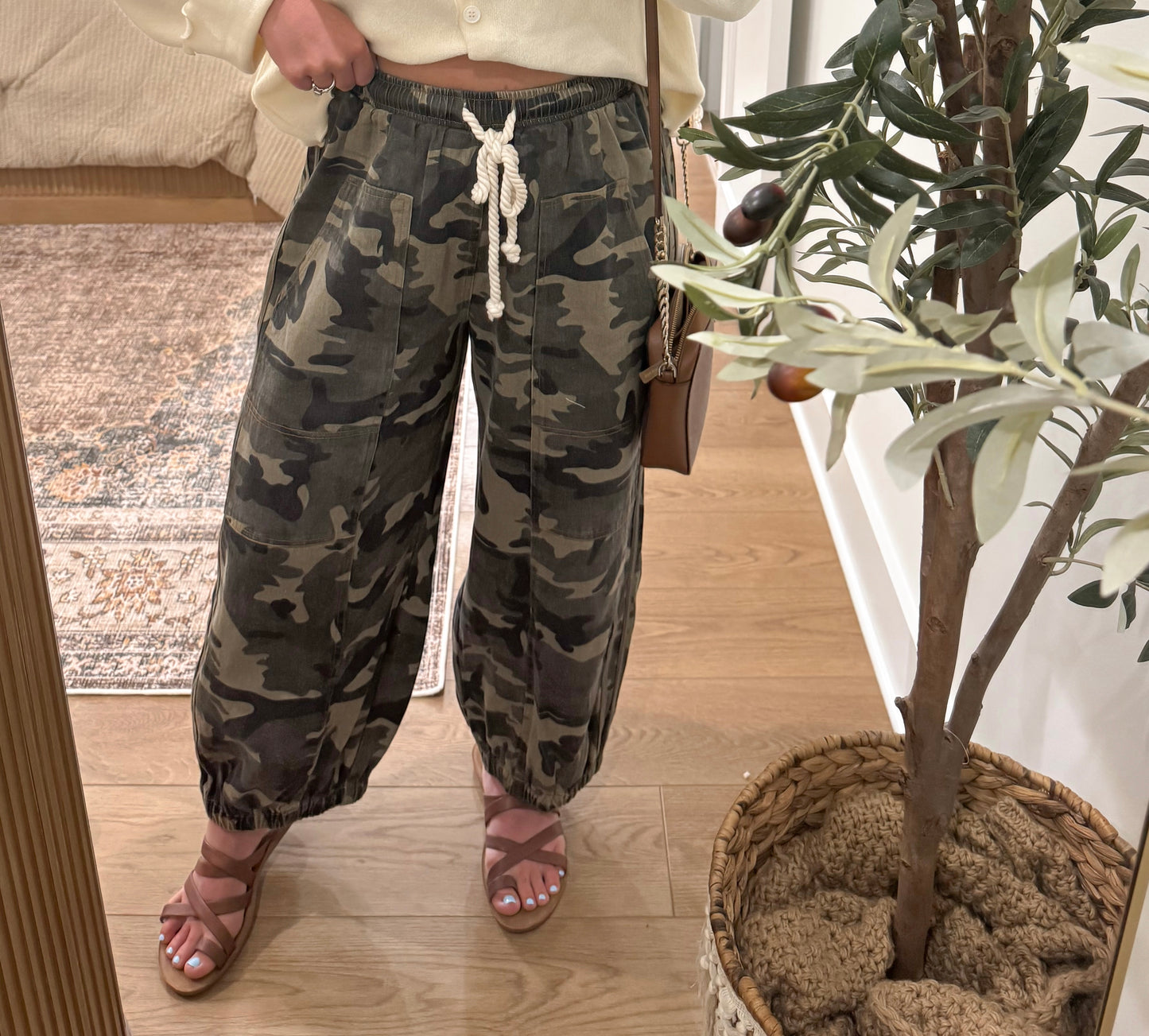 Camo Barrel Pants