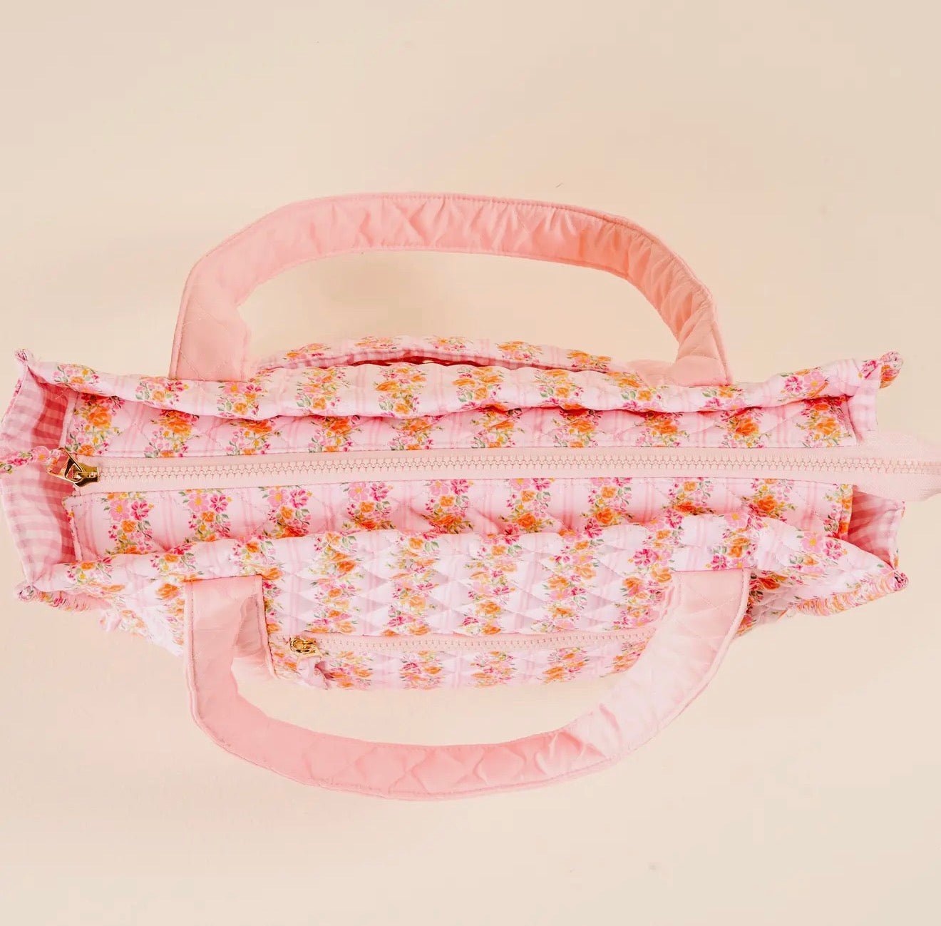 Everyday Quilted Tote - Petal Parade Pink