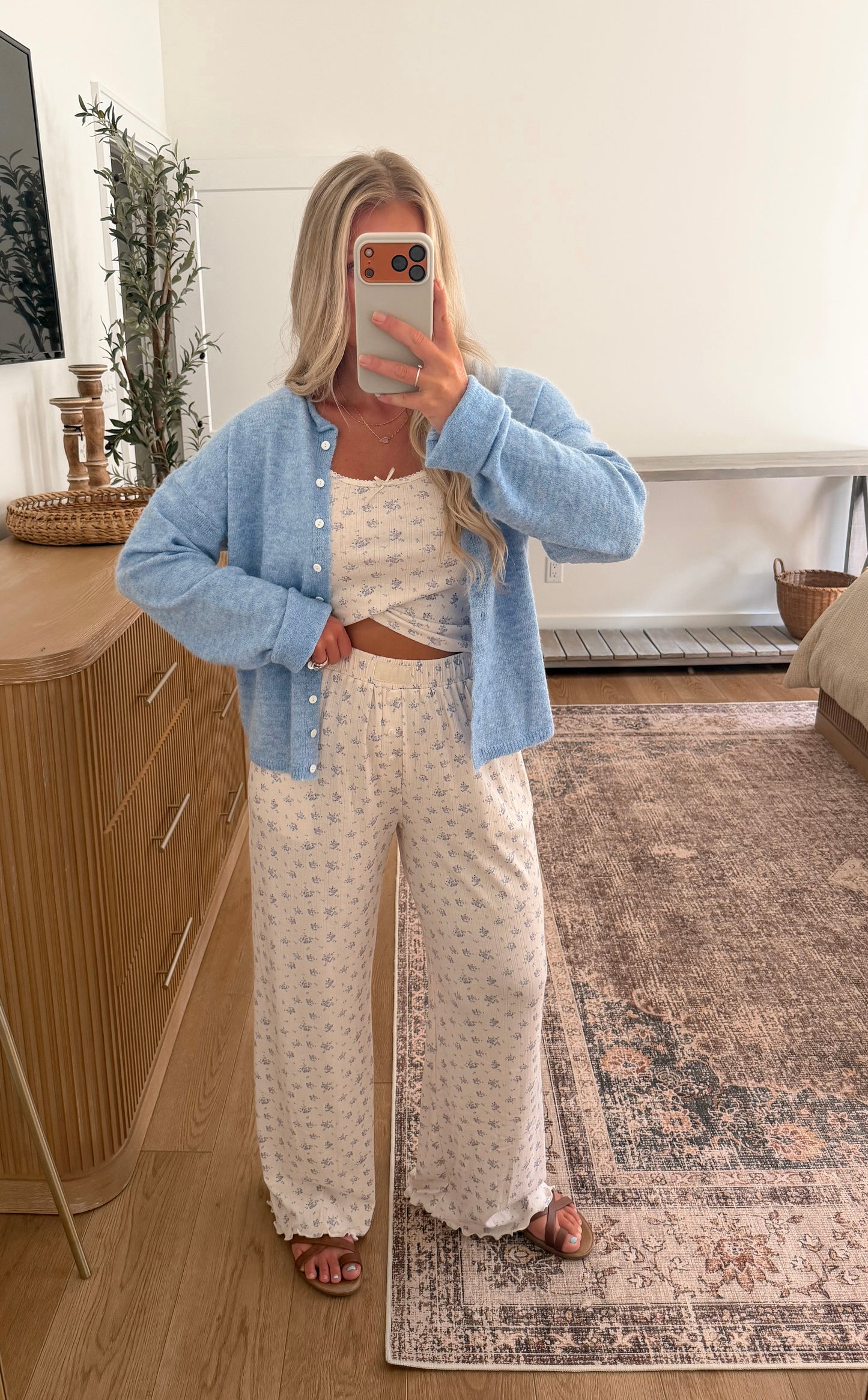 Floral PJ Set