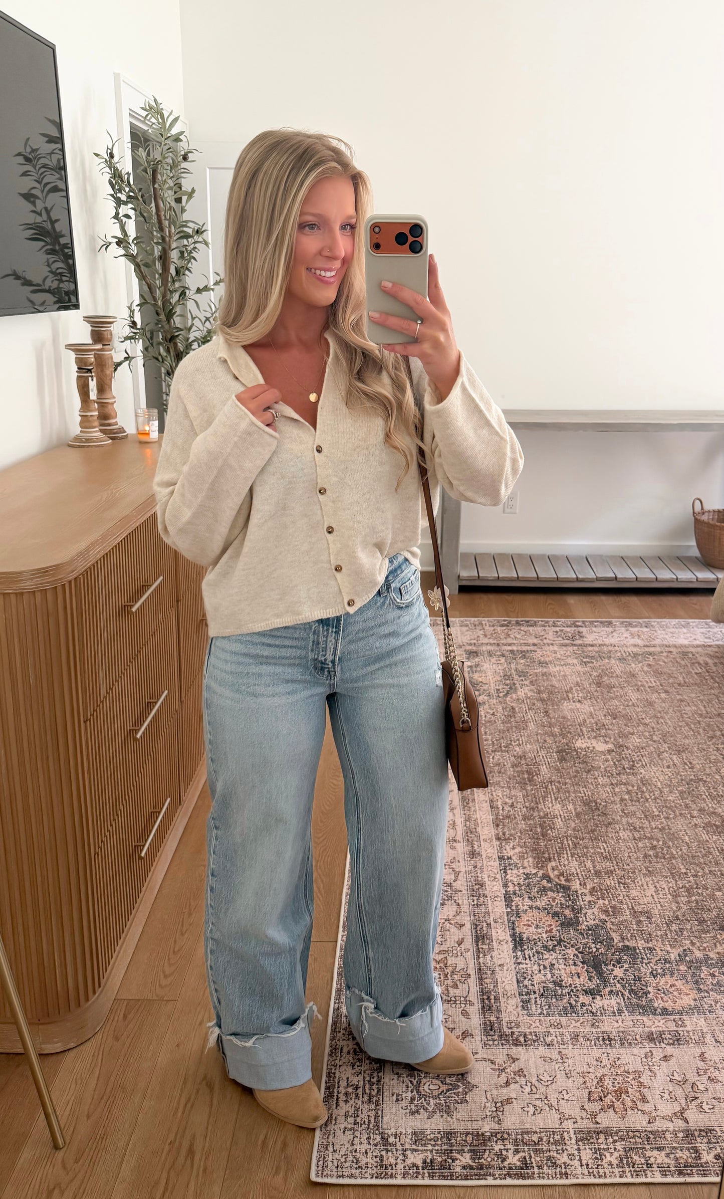 Bella Cardigan - Oatmeal