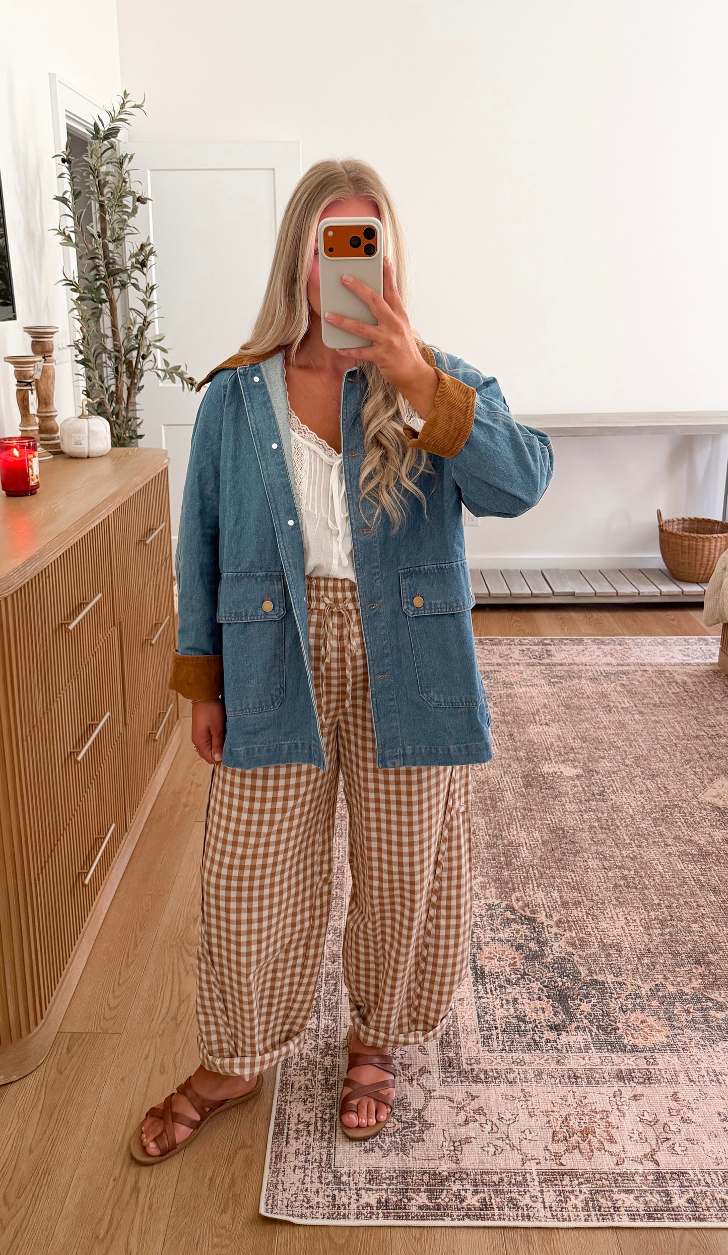 Harvest Charm Barn Jacket - Denim