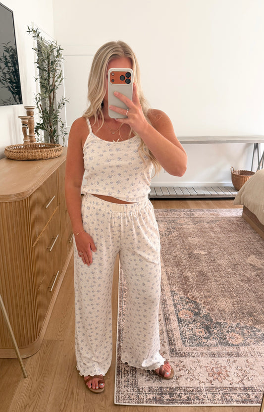 Floral PJ Set