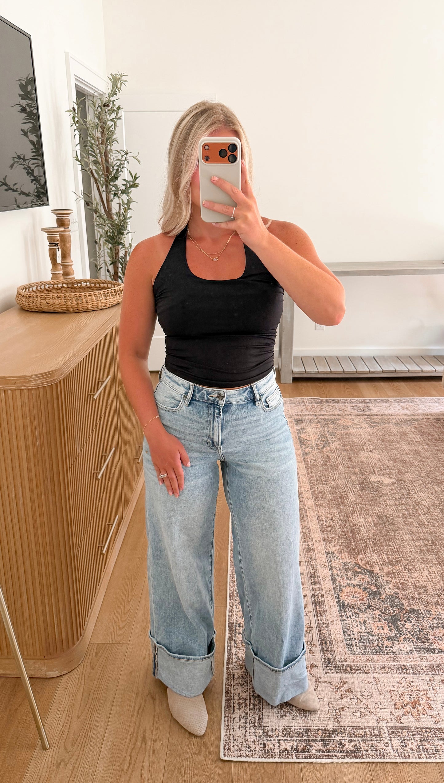 Black Halter Tank