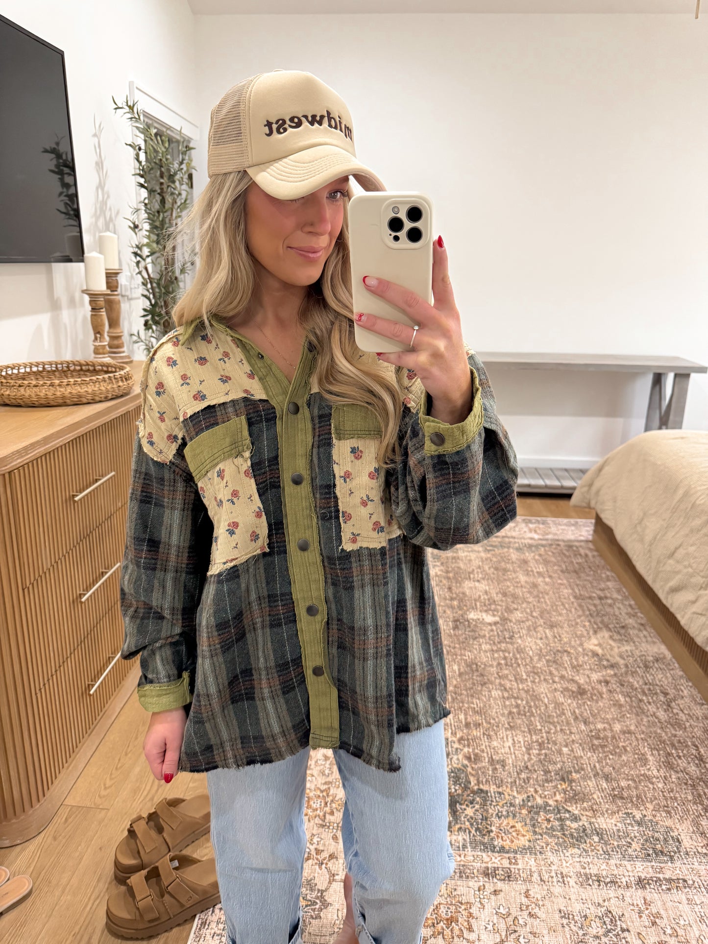 Pretty In POL Vintage Flannel