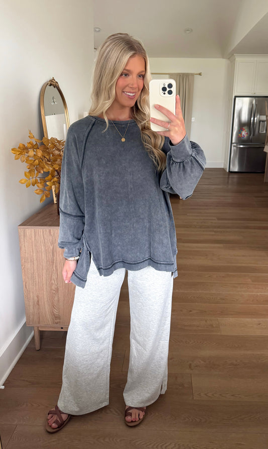 No Limits Top - Titanium