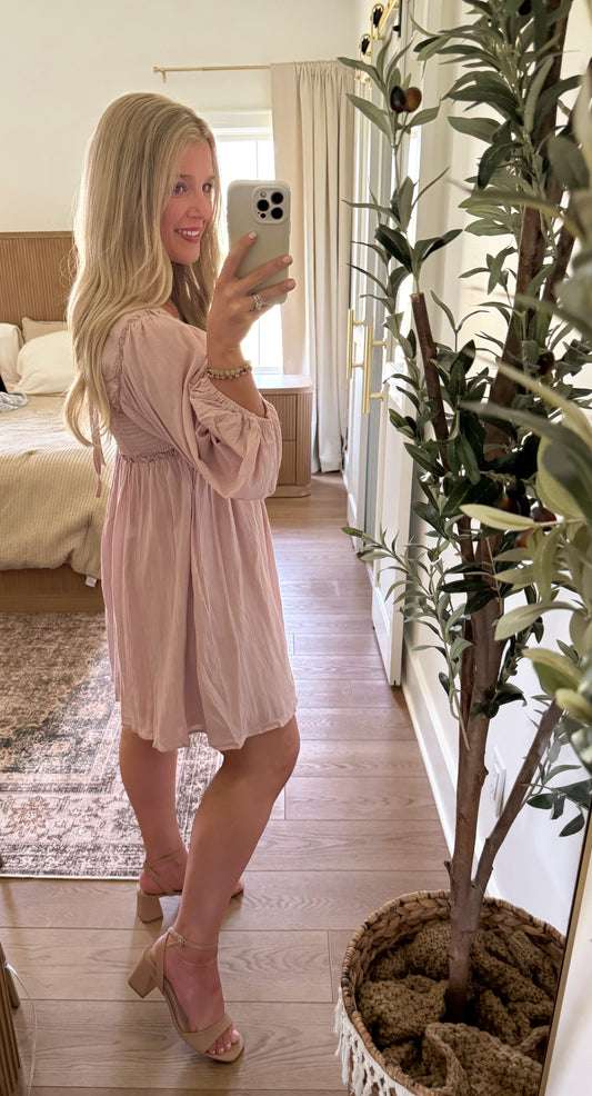 Annamarie Dress - Blush
