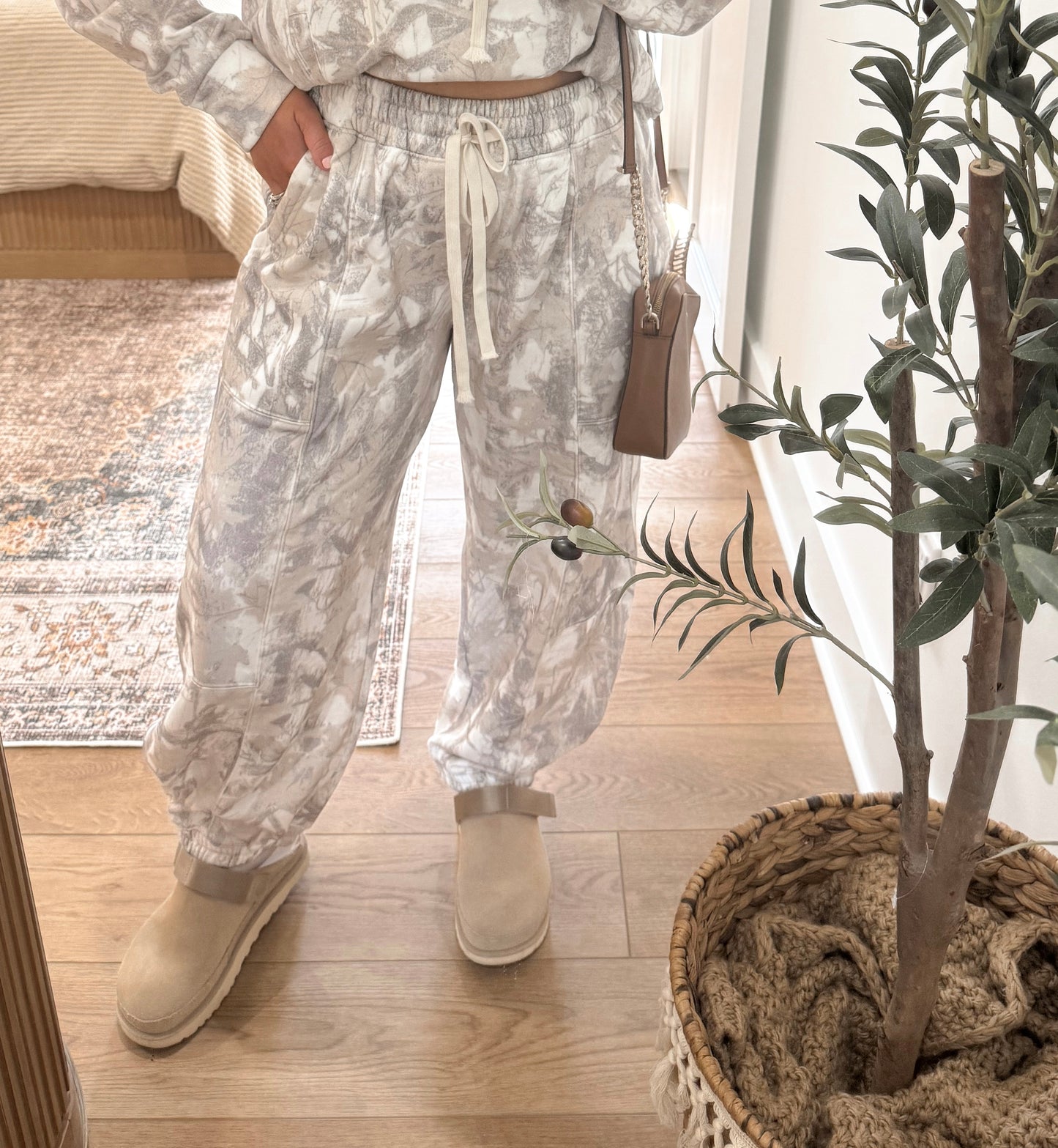 Wild Side French Terry Camo Joggers