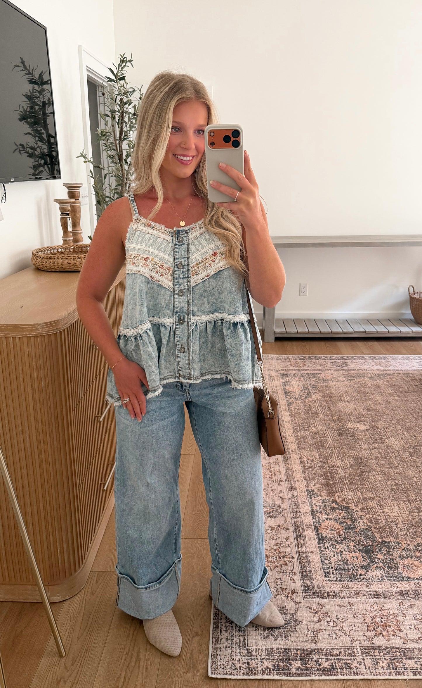 Willow Denim Tank