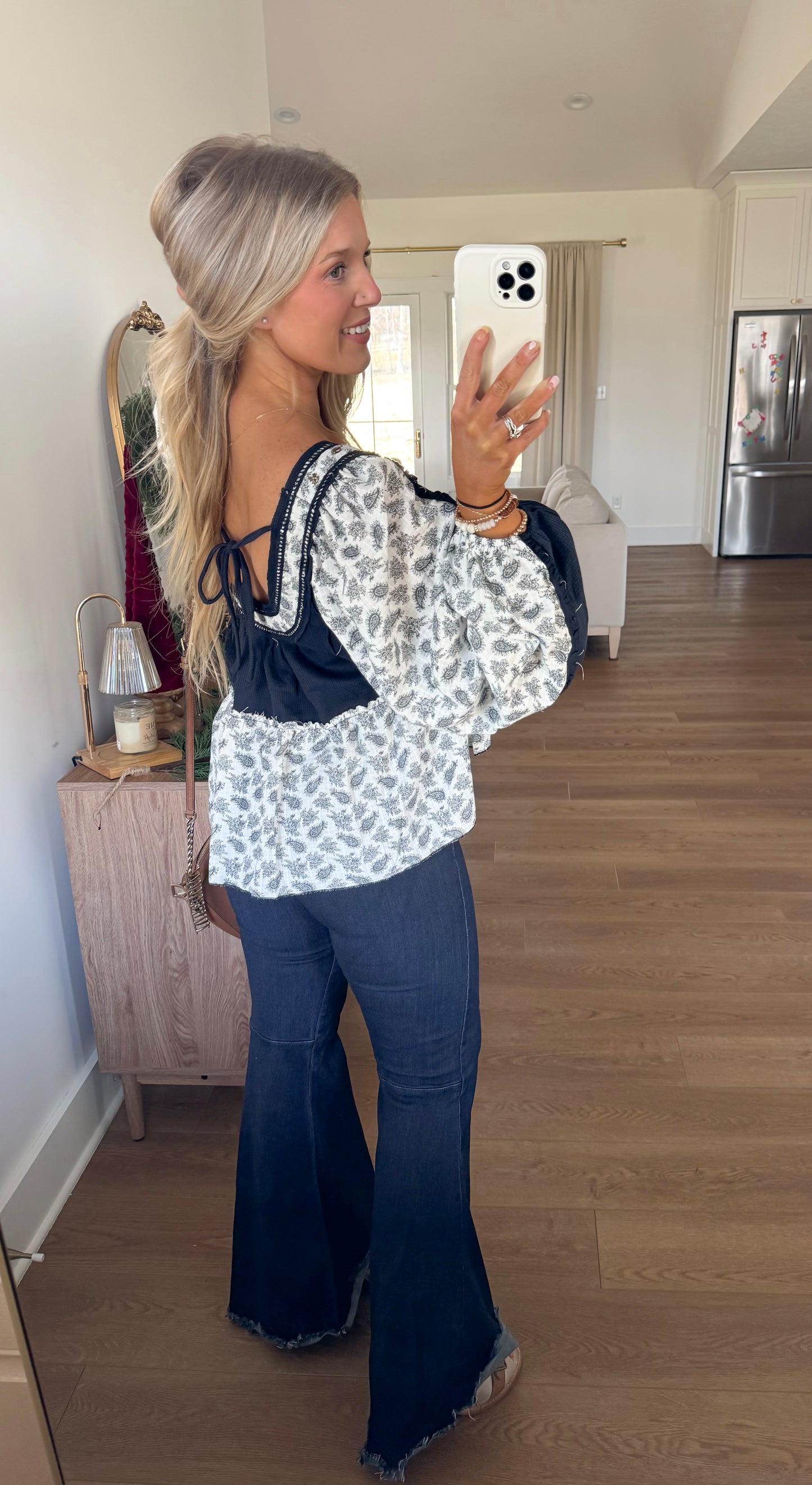 Paisley Thermal - Indigo