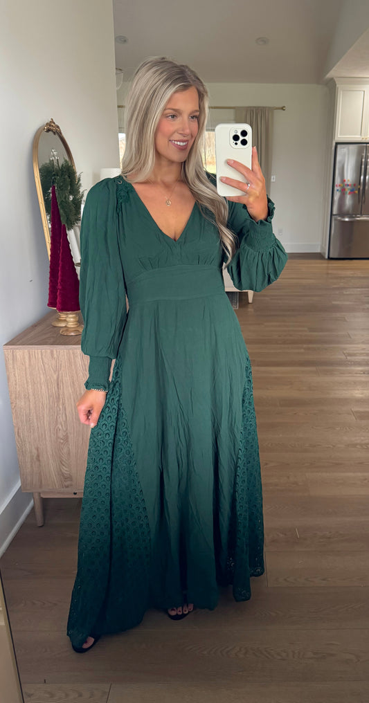 Emerald Maxi Dress