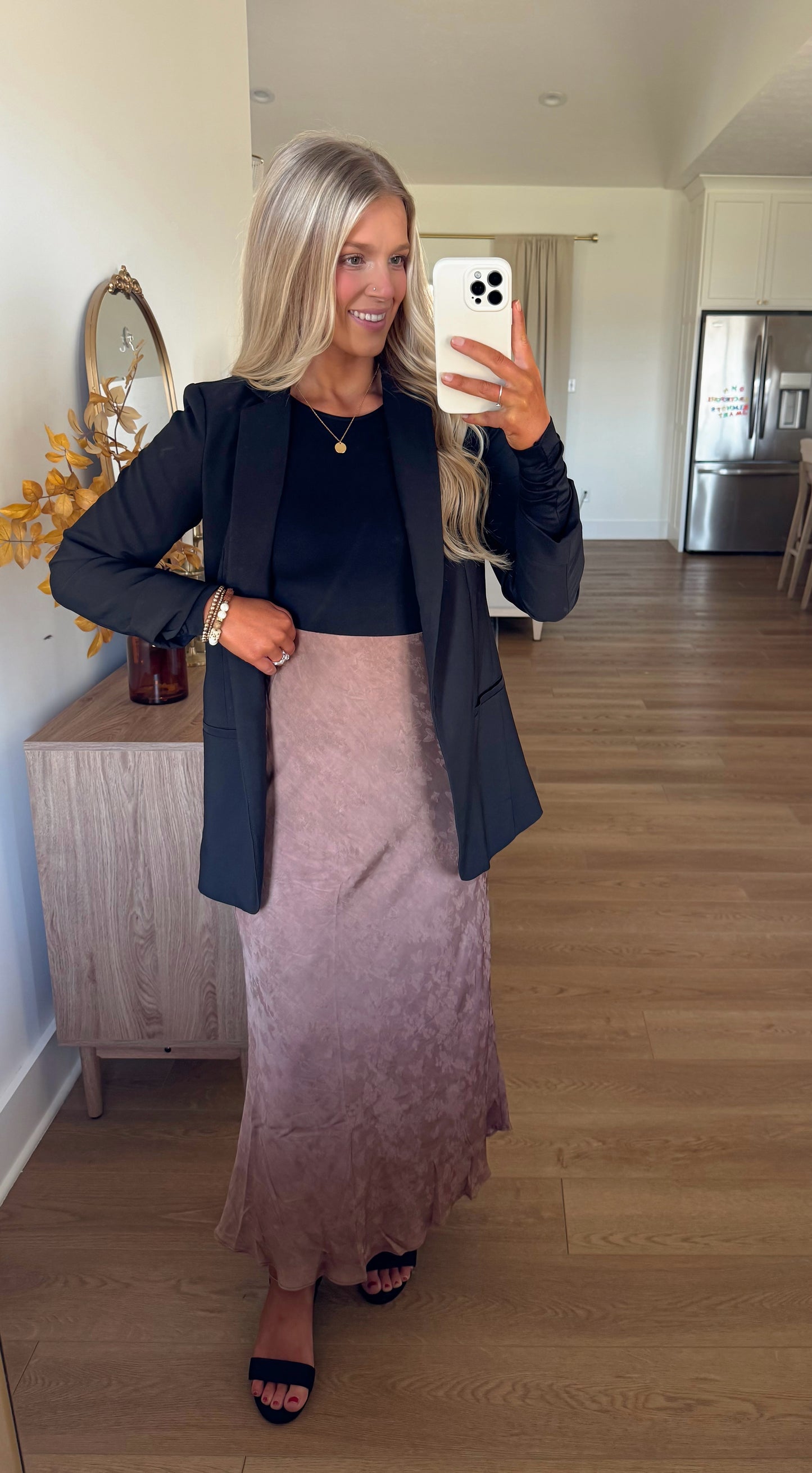 Seamless Crewneck Long Sleeve - Black