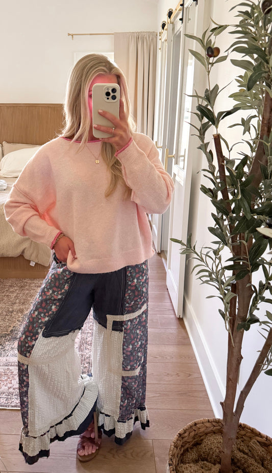 Pink Sweater
