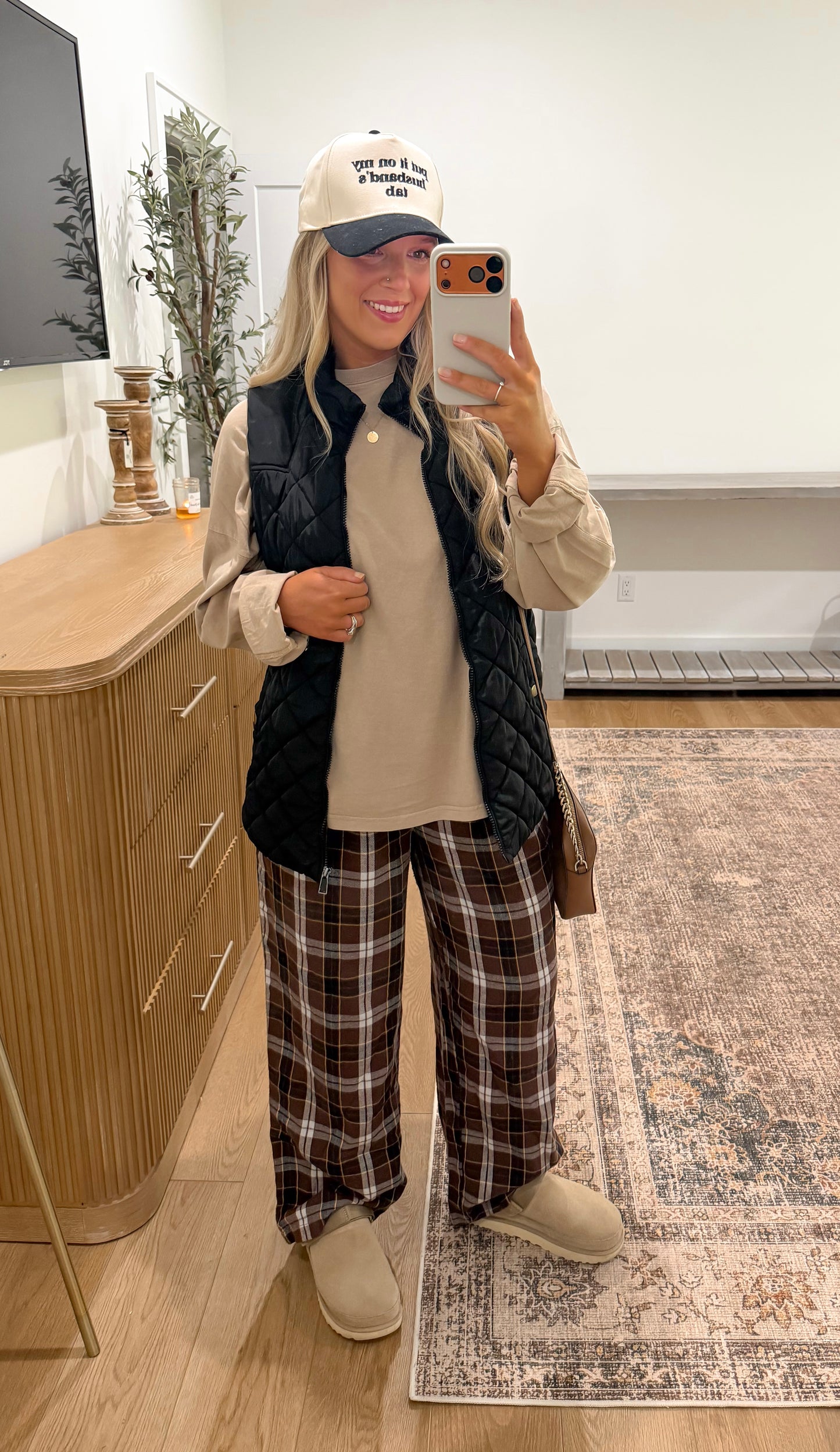 Oversized Long Sleeve Top - Taupe