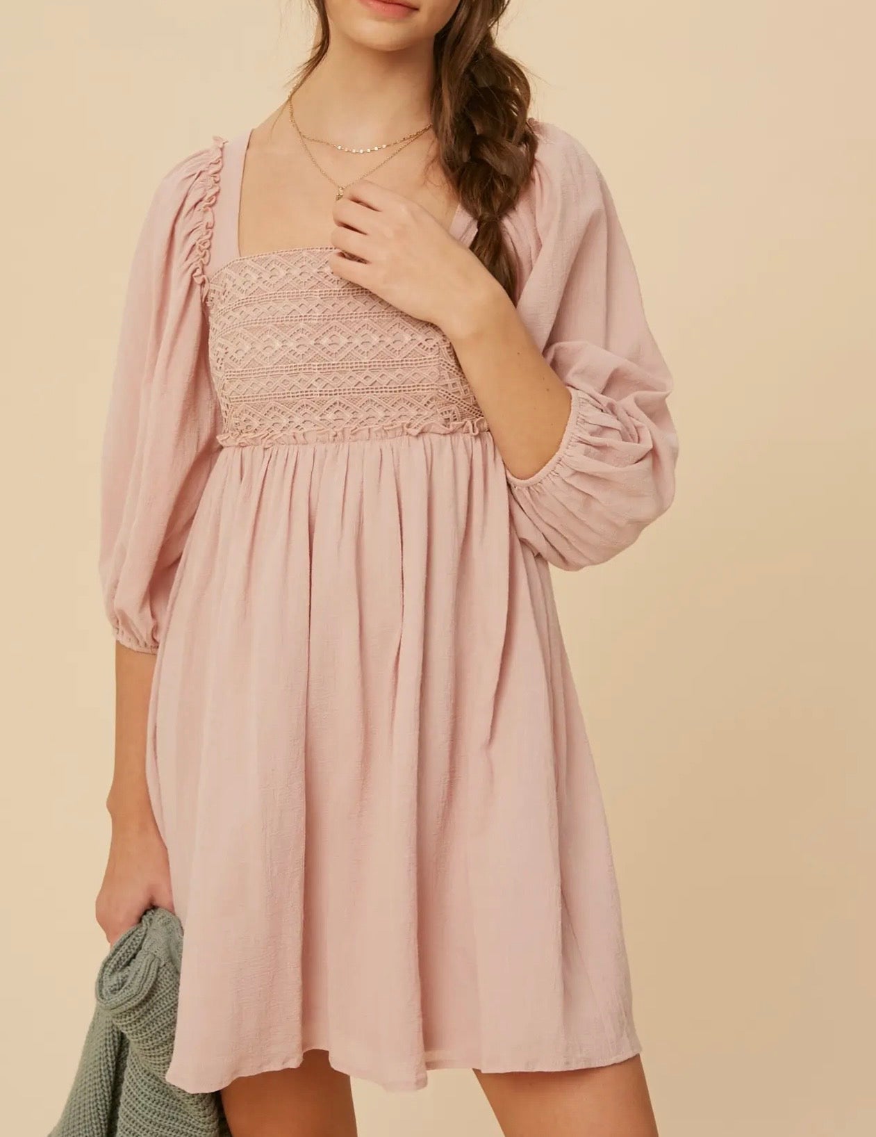 Annamarie Dress - Blush