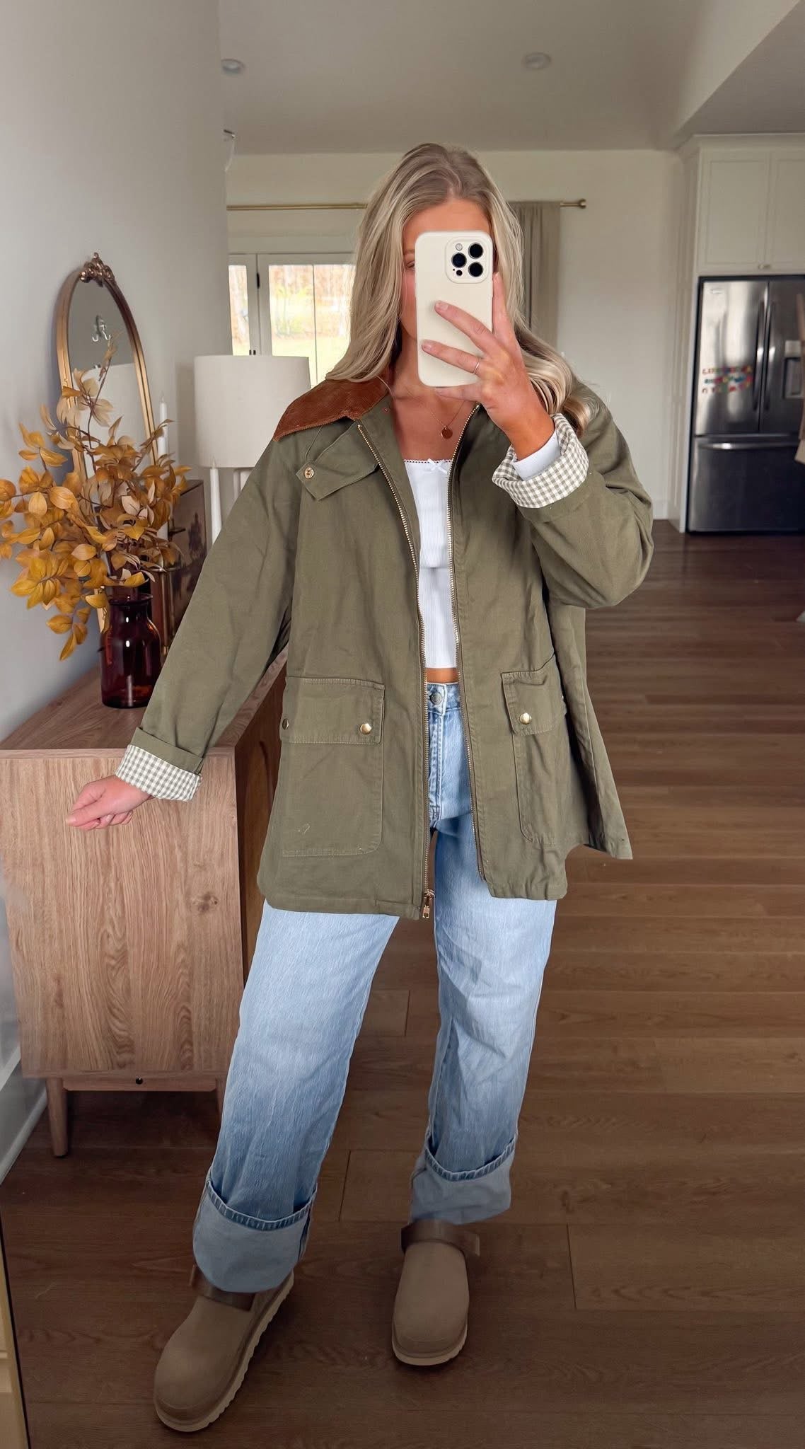 Beaumont Barn Jacket - Olive