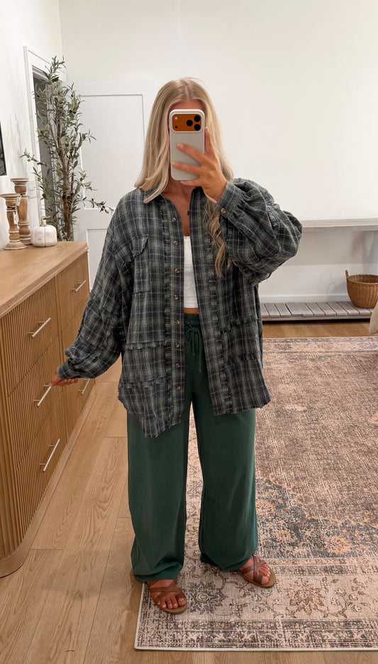 Meet Me By The Bonfire Flannel