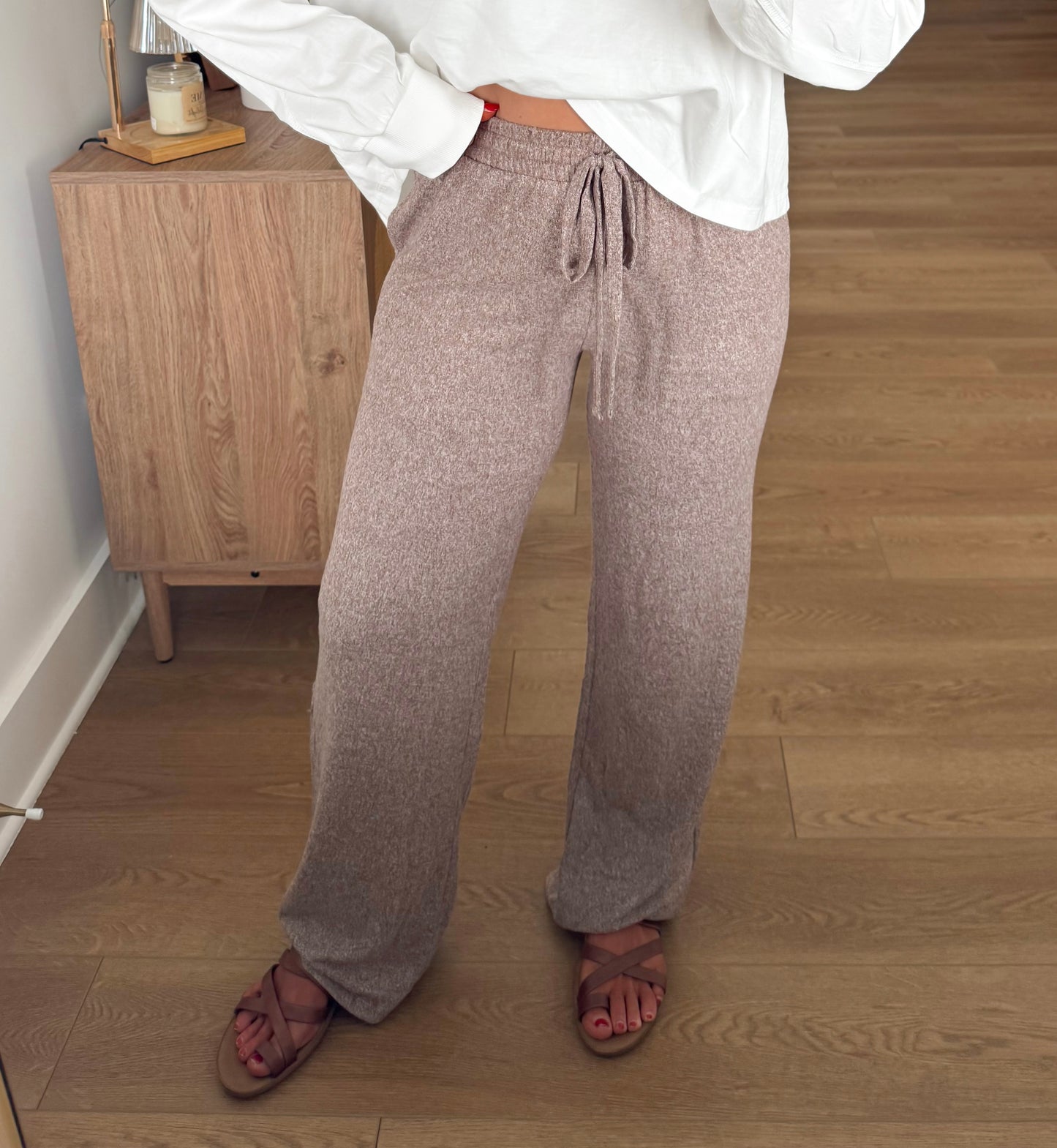 Amara Lounge Pants - Brown