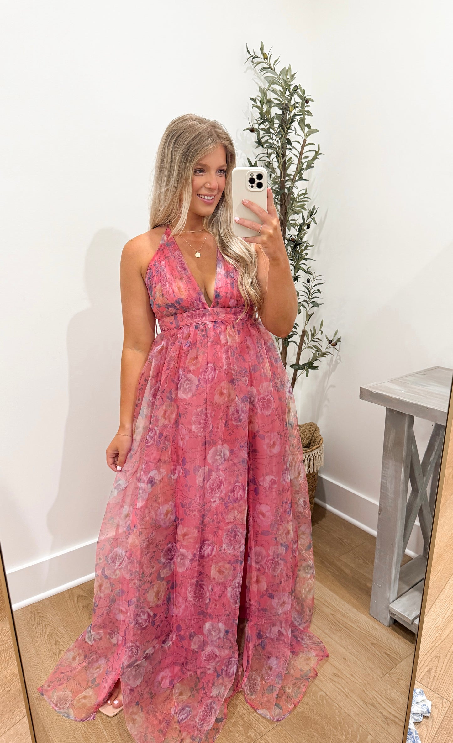 Garden Romance Floral Dress